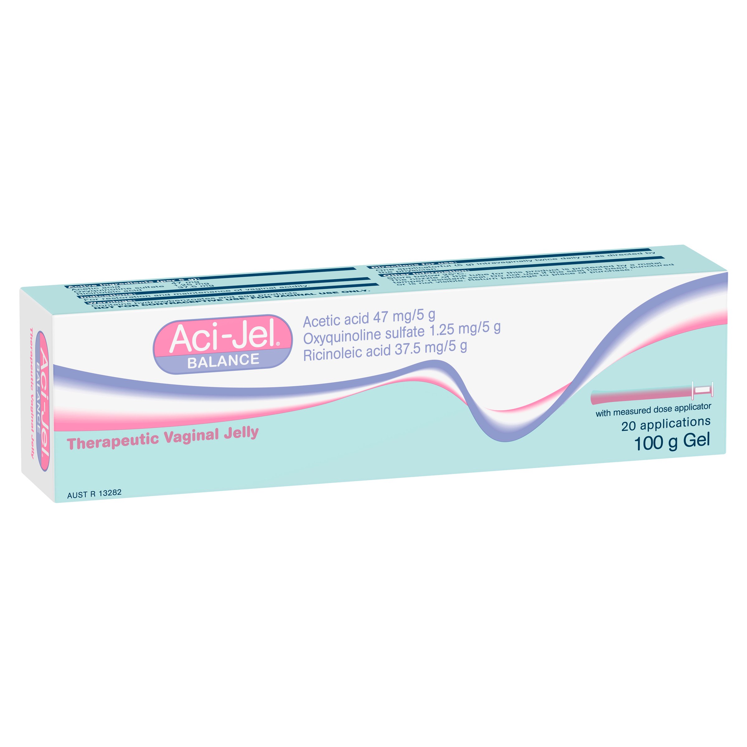 Aci-Jel Balance Therapeutic Vaginal Jelly Fragrance Free 100g - Image 13