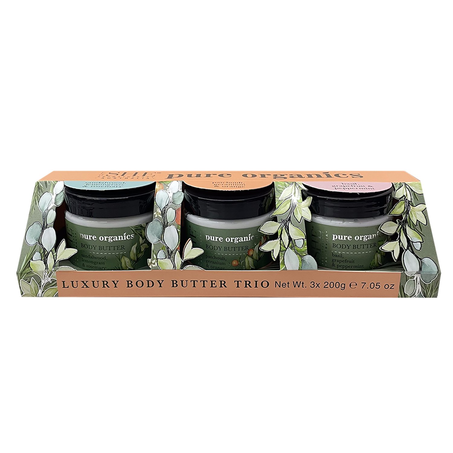 She Aromatherapy Pure Organics Body Butter Trio 1 each