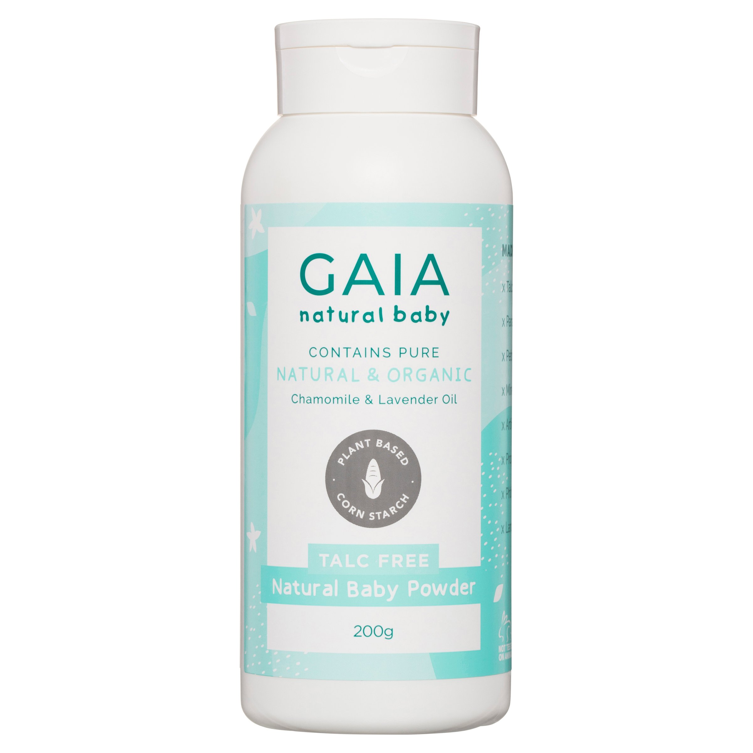 Gaia Natural Baby Powder 200g - Image 1