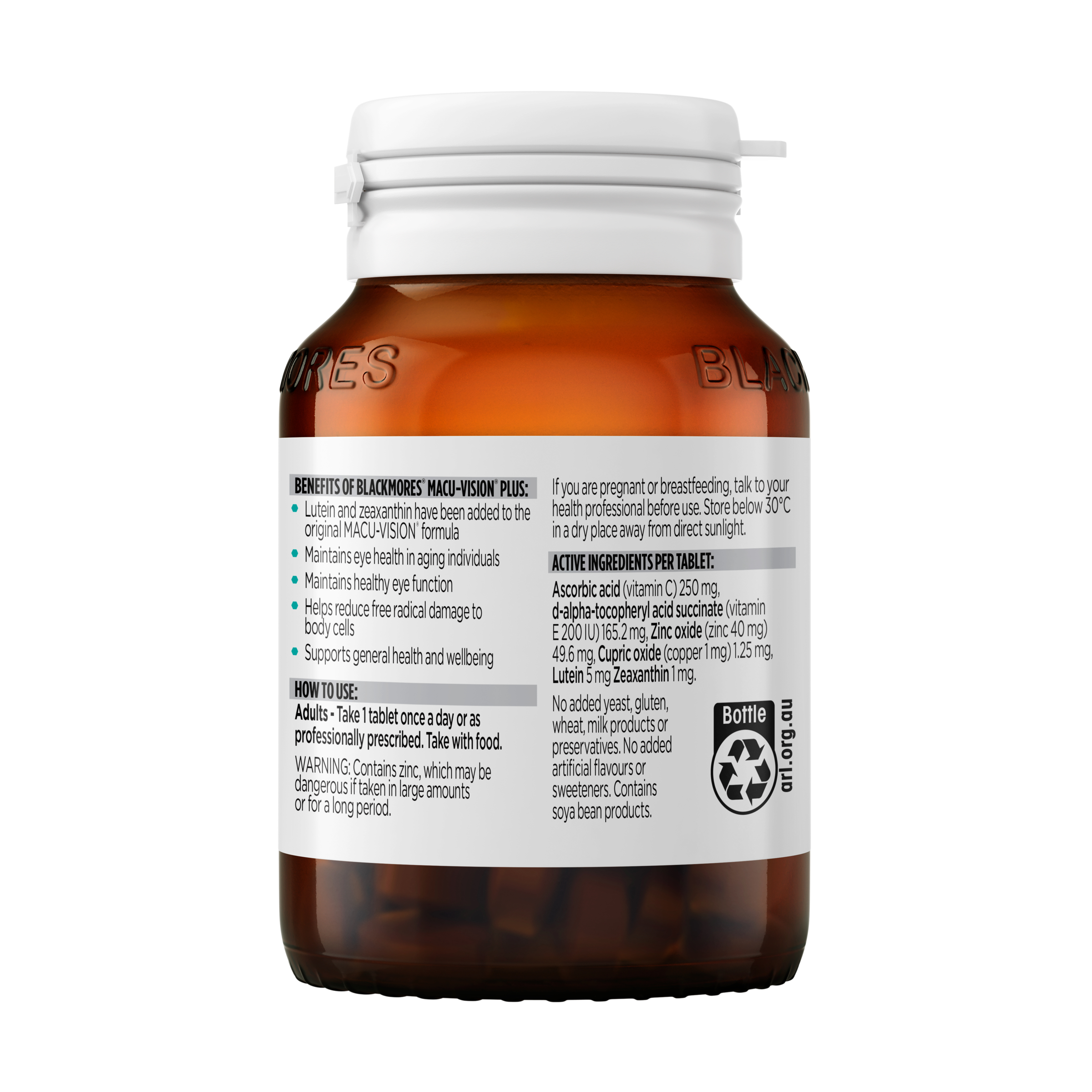 Blackmores Macu-Vision Plus 60 tablets - Image 3