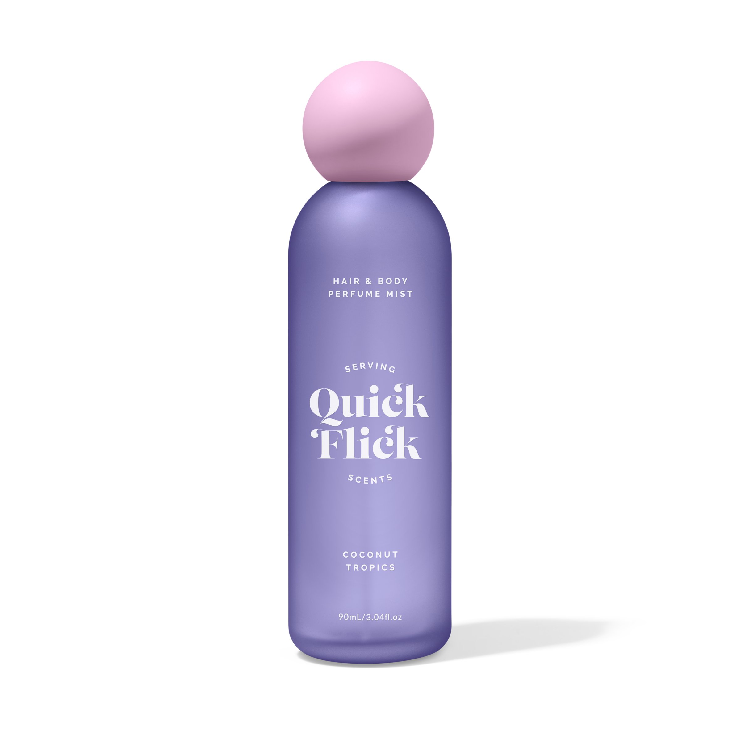 The Quick Flick Serving Scents Hair And Body Mist Coconut & Dragonfruit 90ml - Image 1