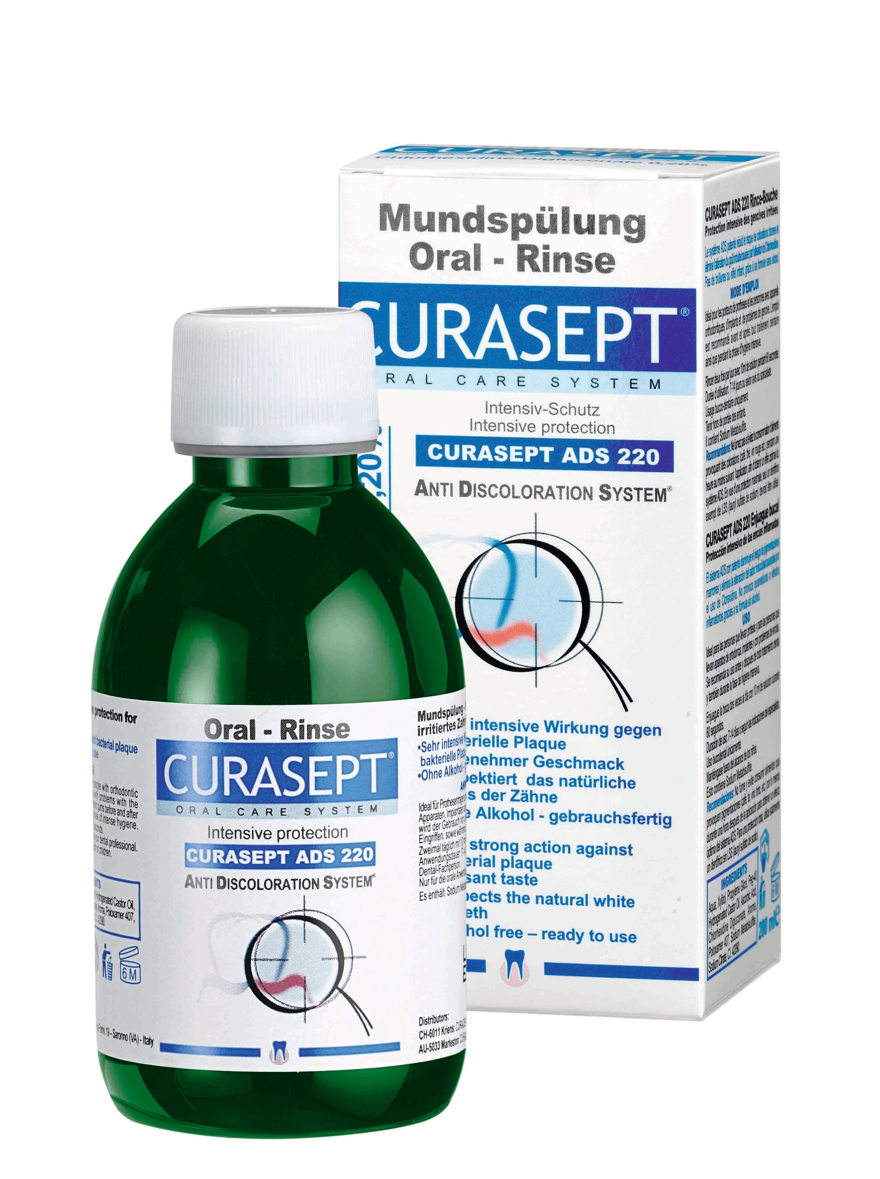 Curasept Mouth Rinse 0.20% Chlorhexidine 200ml - Image 1