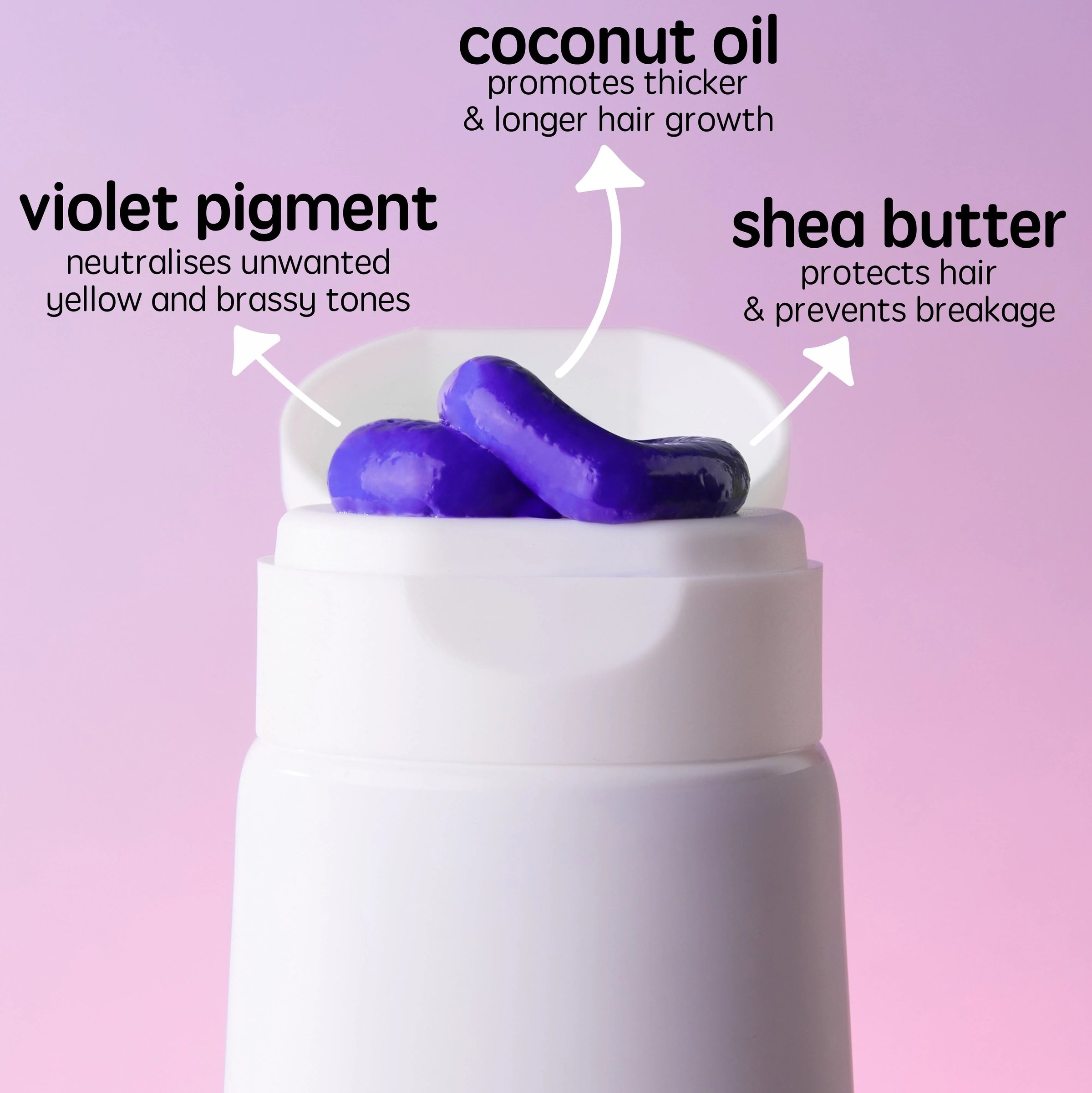 Georgiemane Purple Hair Mask 200ml - Image 3