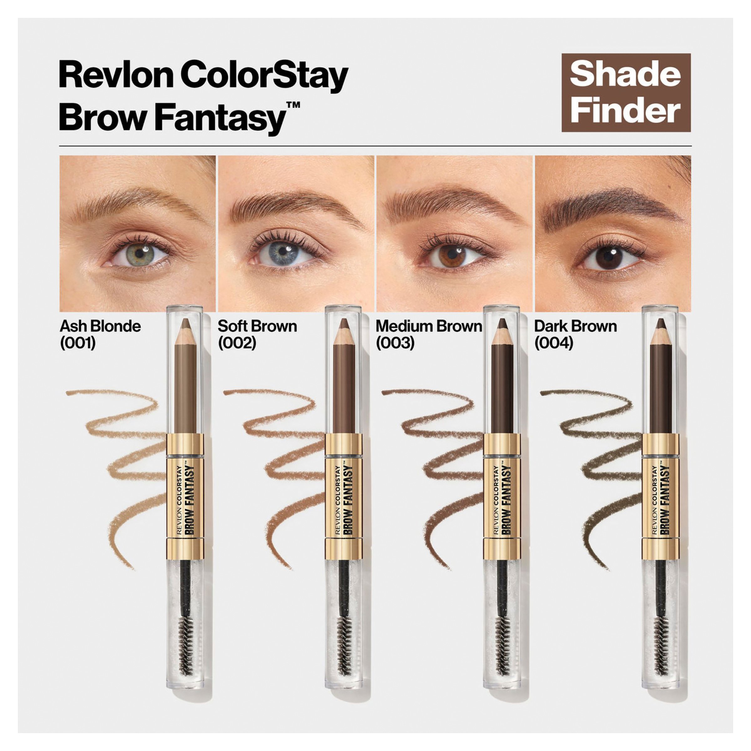 Revlon ColorStay Brow Fantasy Pencil & Gel Ash Blonde 1 each - Image 6
