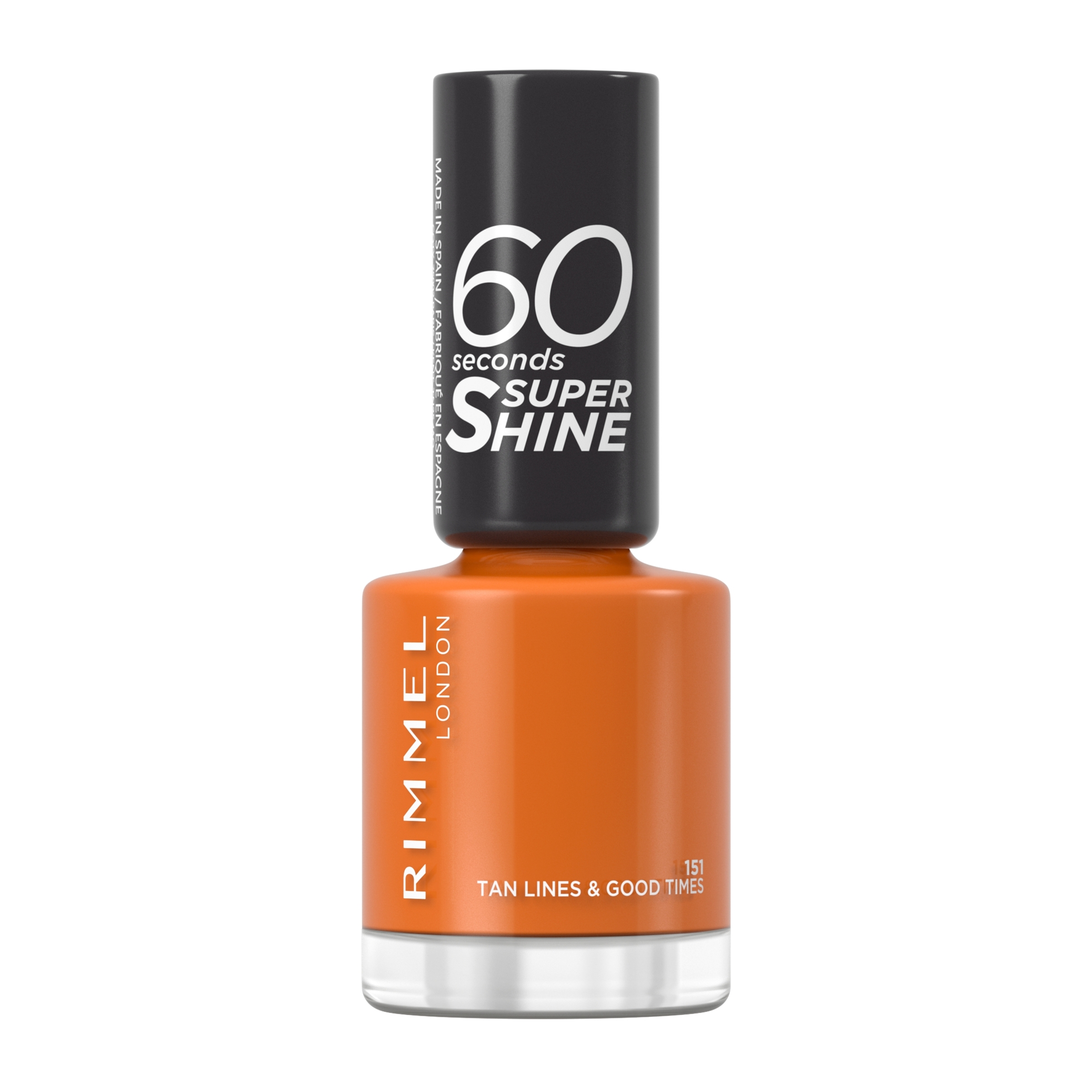 Rimmel 60 Seconds Nail Polish 151 Tan Lines & Good Times 1 each - Image 1