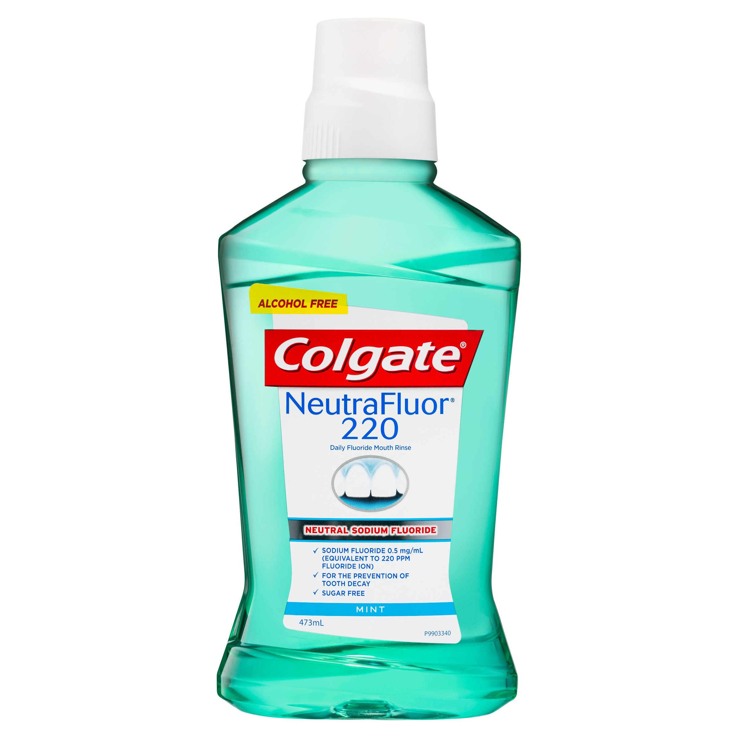 Colgate Neutrafluor 220 Alcohol Free Mouth Rinse 473ml - Image 1