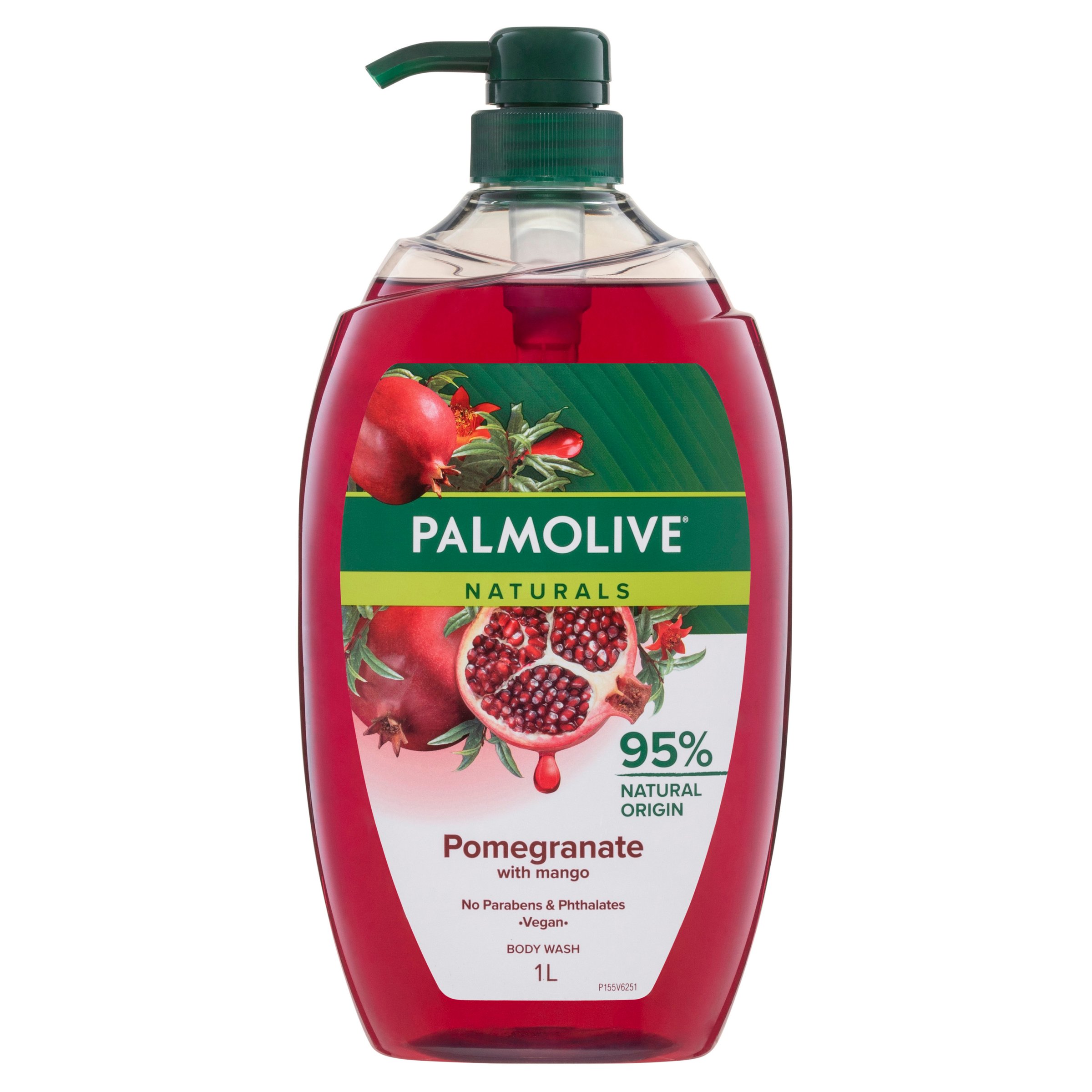 Palmolive Naturals Shower Gel Pomegranate & Mango 1 Litre - Image 5