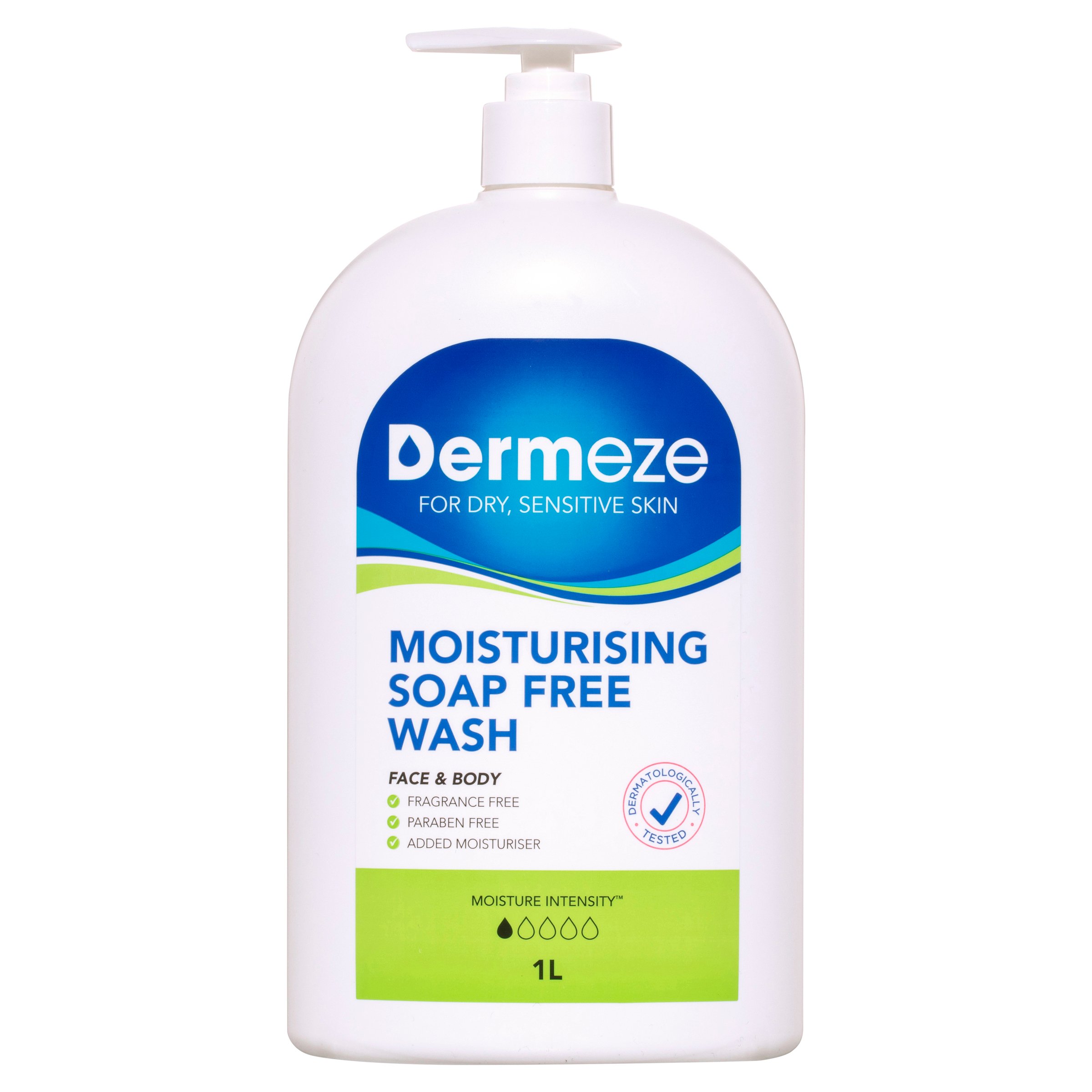 Dermeze Soap Free Wash 1 litre - Image 1