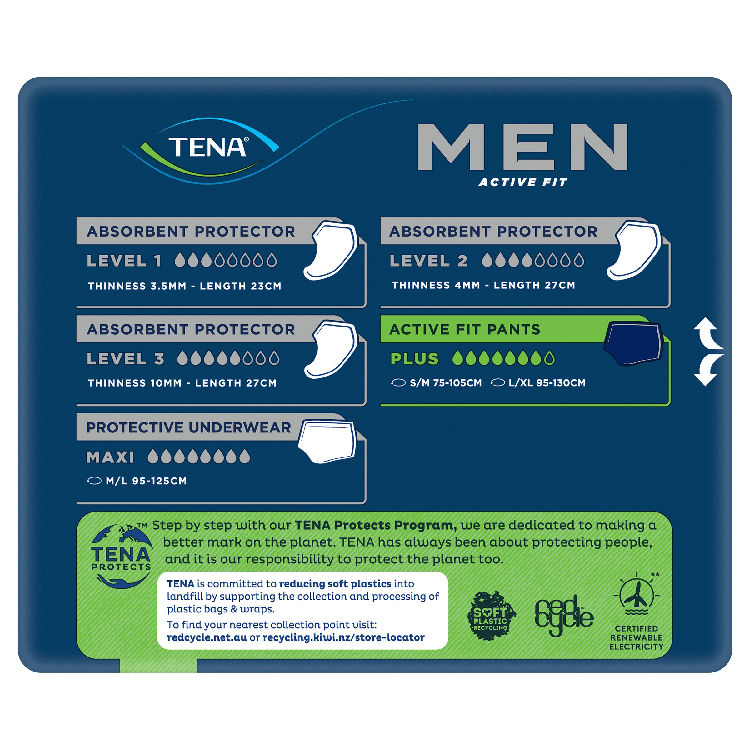 Tena Pant Men Active Fit Plus Large 8 pack - Image 5
