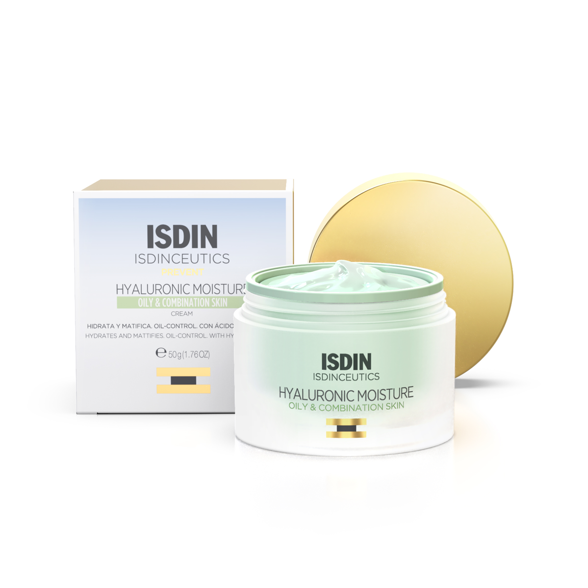 ISDIN Isdinceutics Hyaluronic Moisture Oily Skin 50g - Image 1