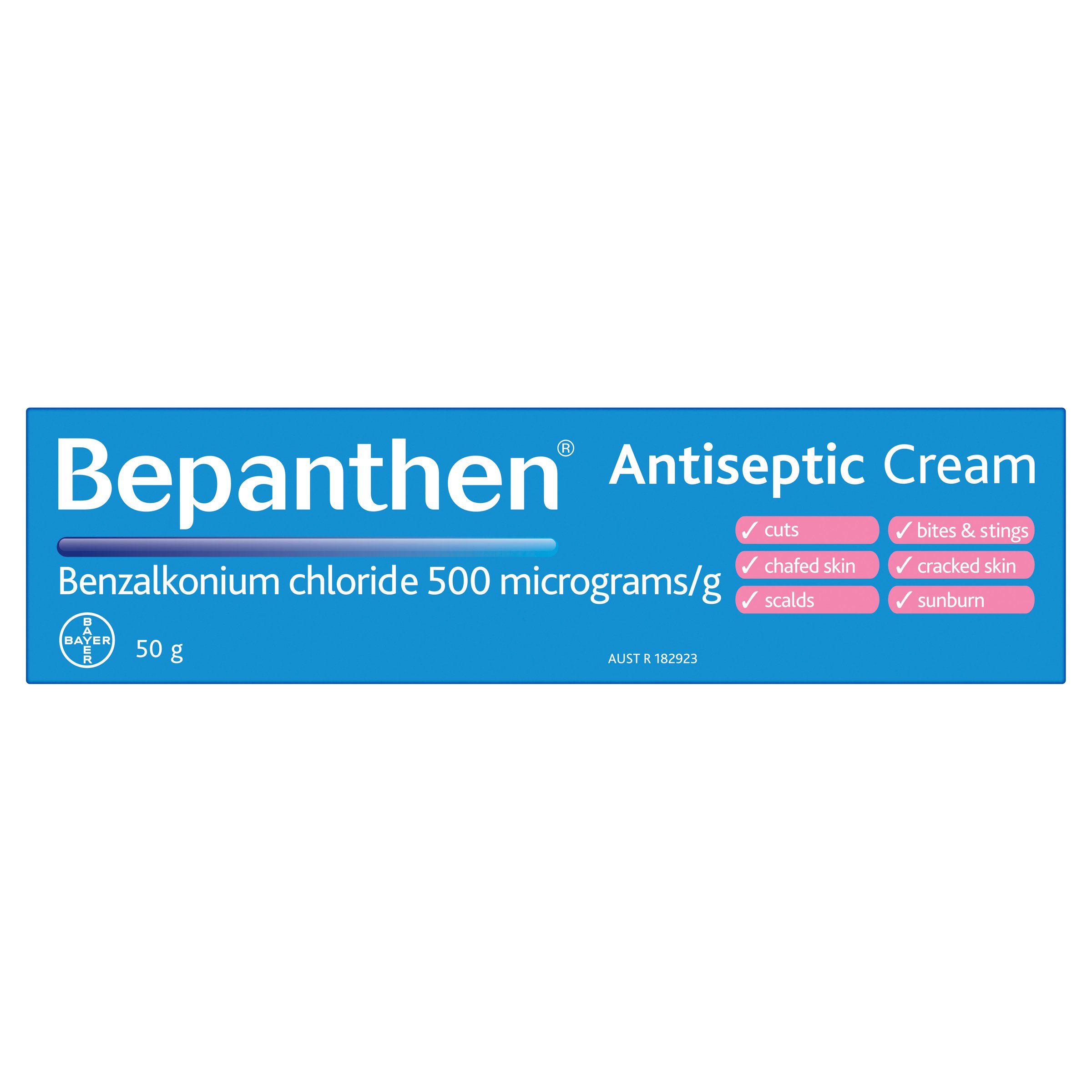 Bepanthen Antiseptic Cream 5% - 50g - Image 1