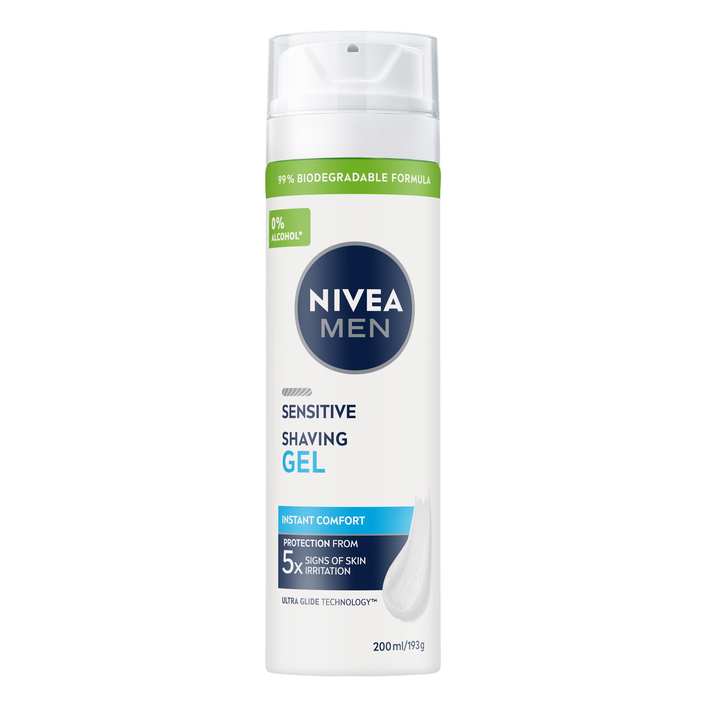 Nivea Men Sensitive Shaving Gel 200ml - Image 1