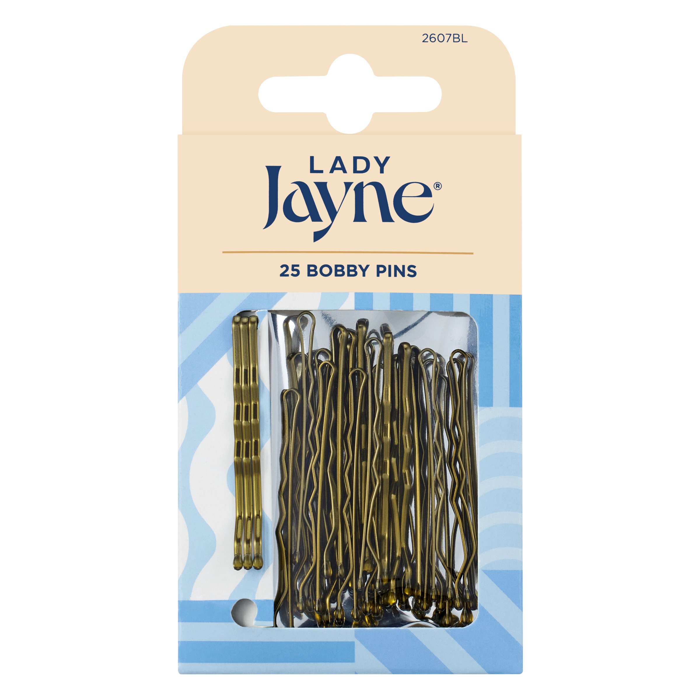Lady Jayne Bobby Pins 4.5cm Blonde 25 pack - Image 2