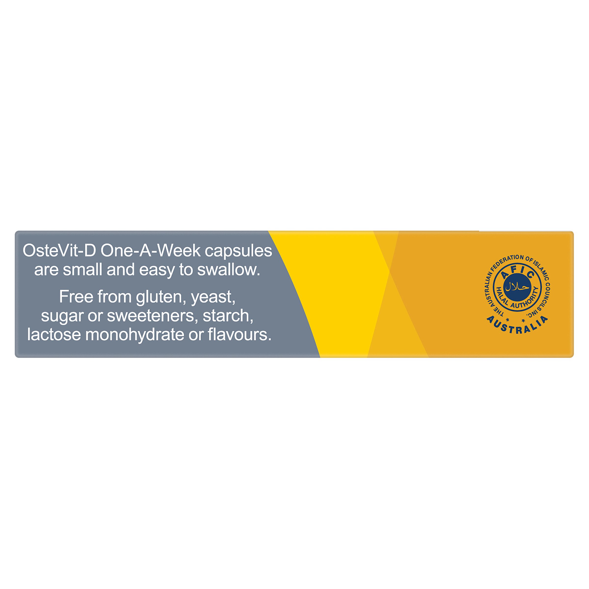 OsteVit-D One-A-Week Vitamin D3 7000IU - 10 capsules - Image 3
