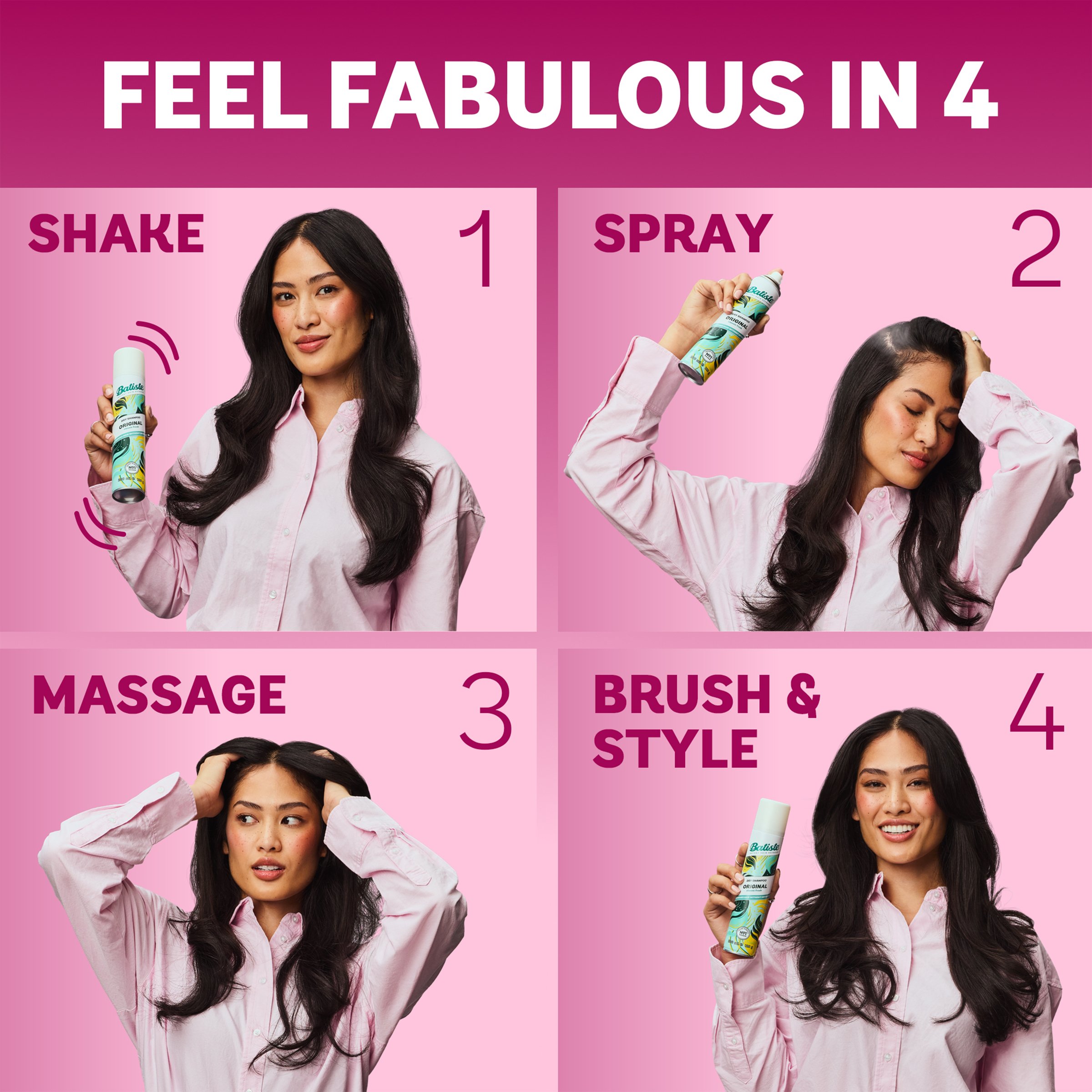 Batiste Dry Shampoo Blush 50ml - Image 5