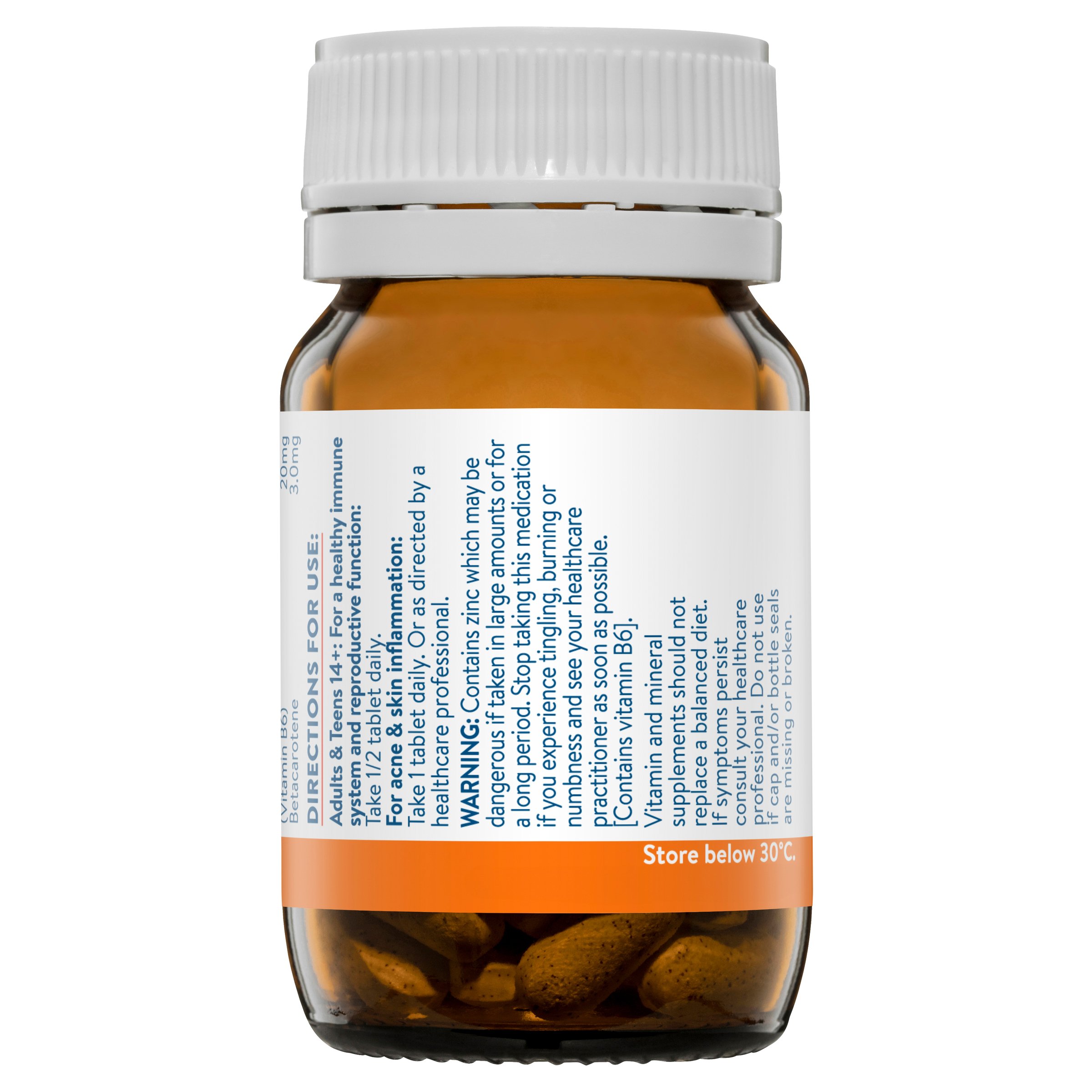 Ethical Nutrients Mega Zinc 40mg - 60 tablets - Image 3