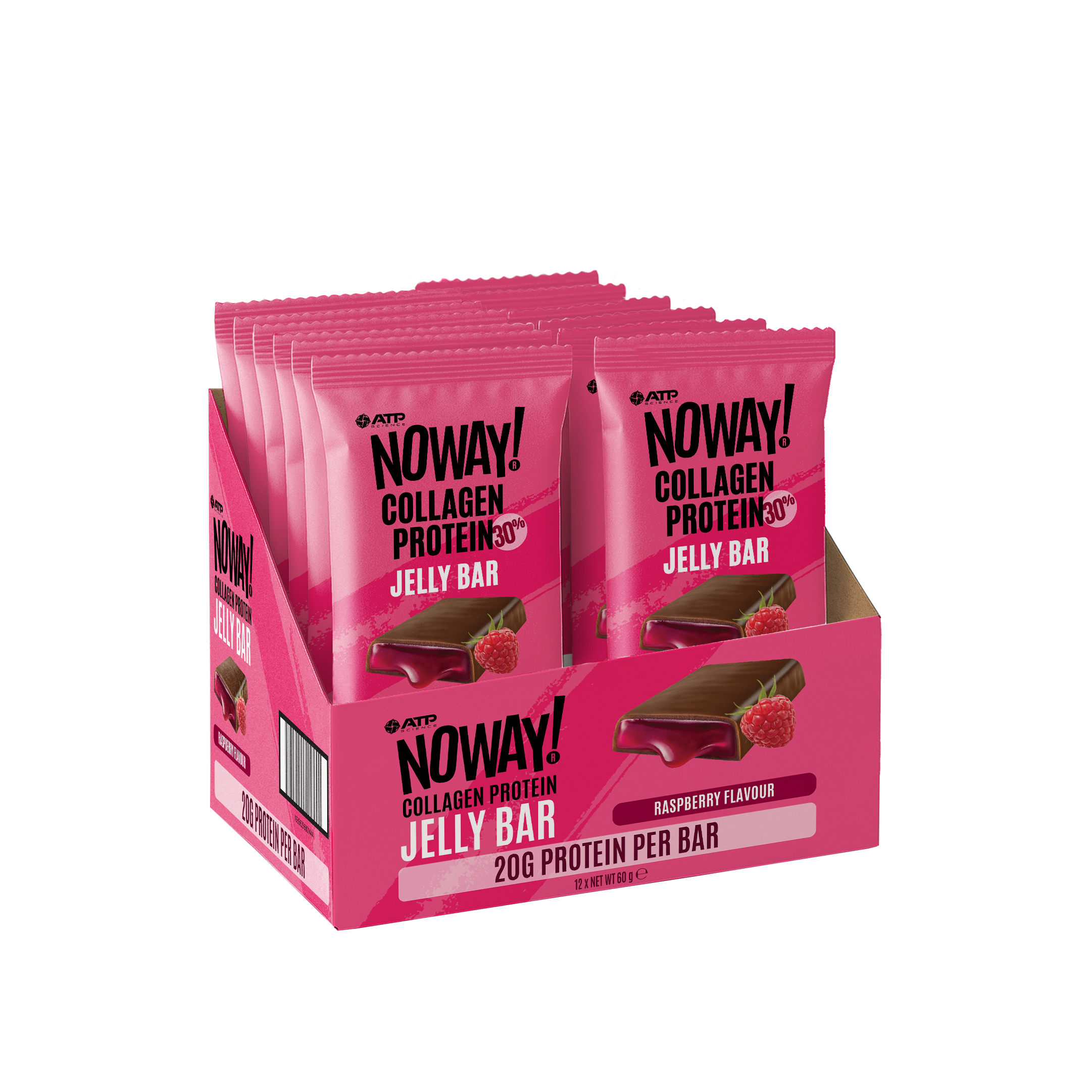 Noway Collagen Jelly Bar Raspberry 60g