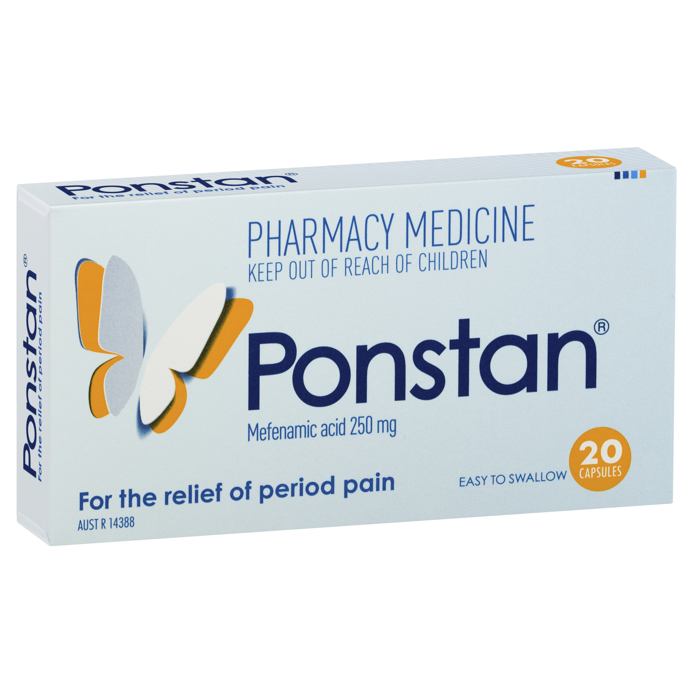Ponstan Period Pain Relief 250mg - 20 capsules - Image 6
