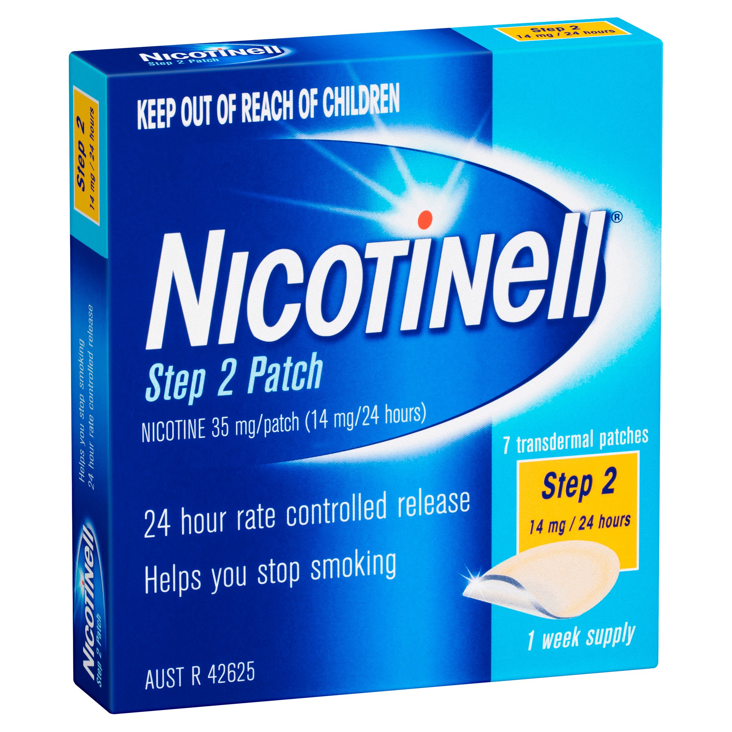 Nicotinell 24 Hour Patches 14mg Step 2 - 7 patches - Image 6