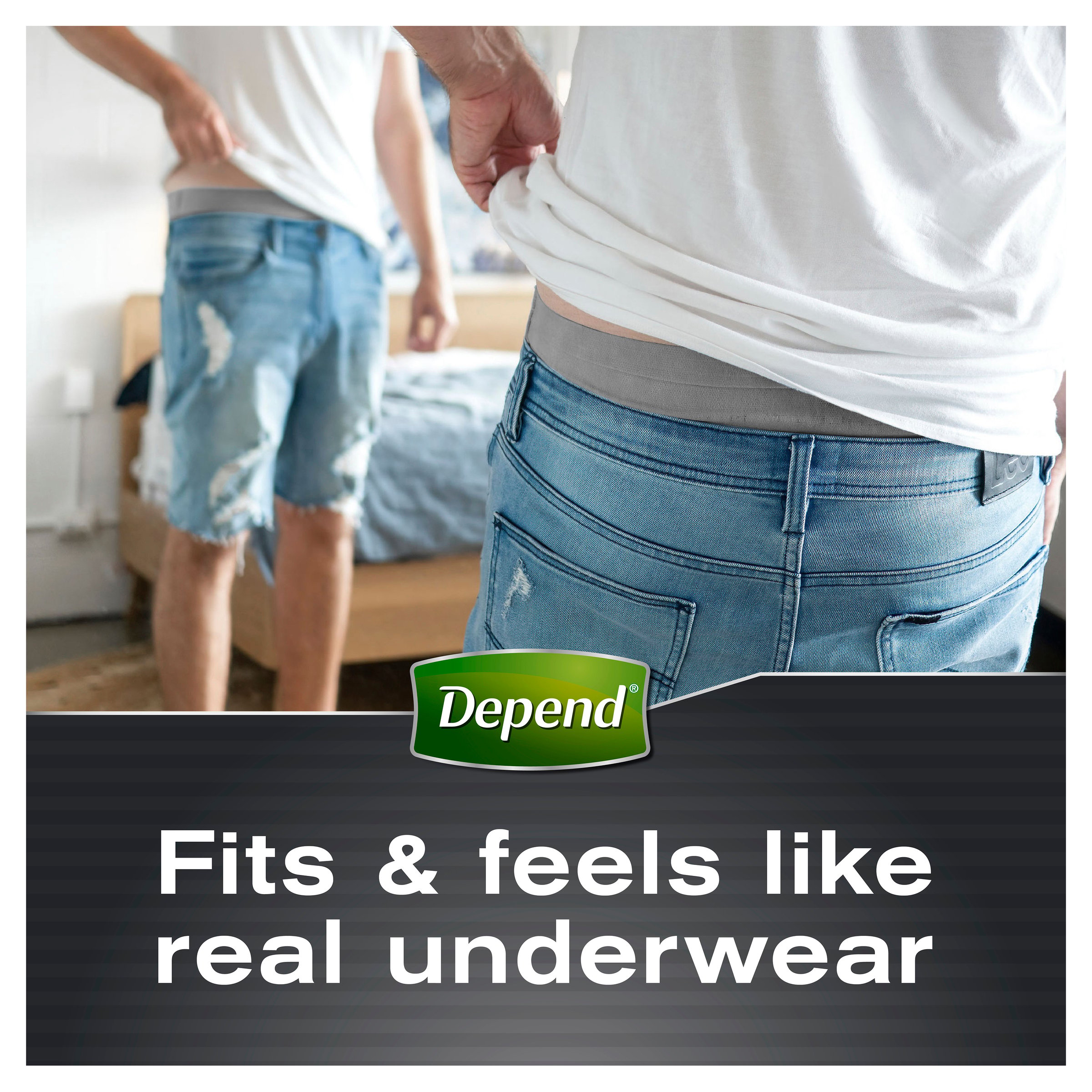 Depend Underwear RealFit Male Large 8 pack - Image 7