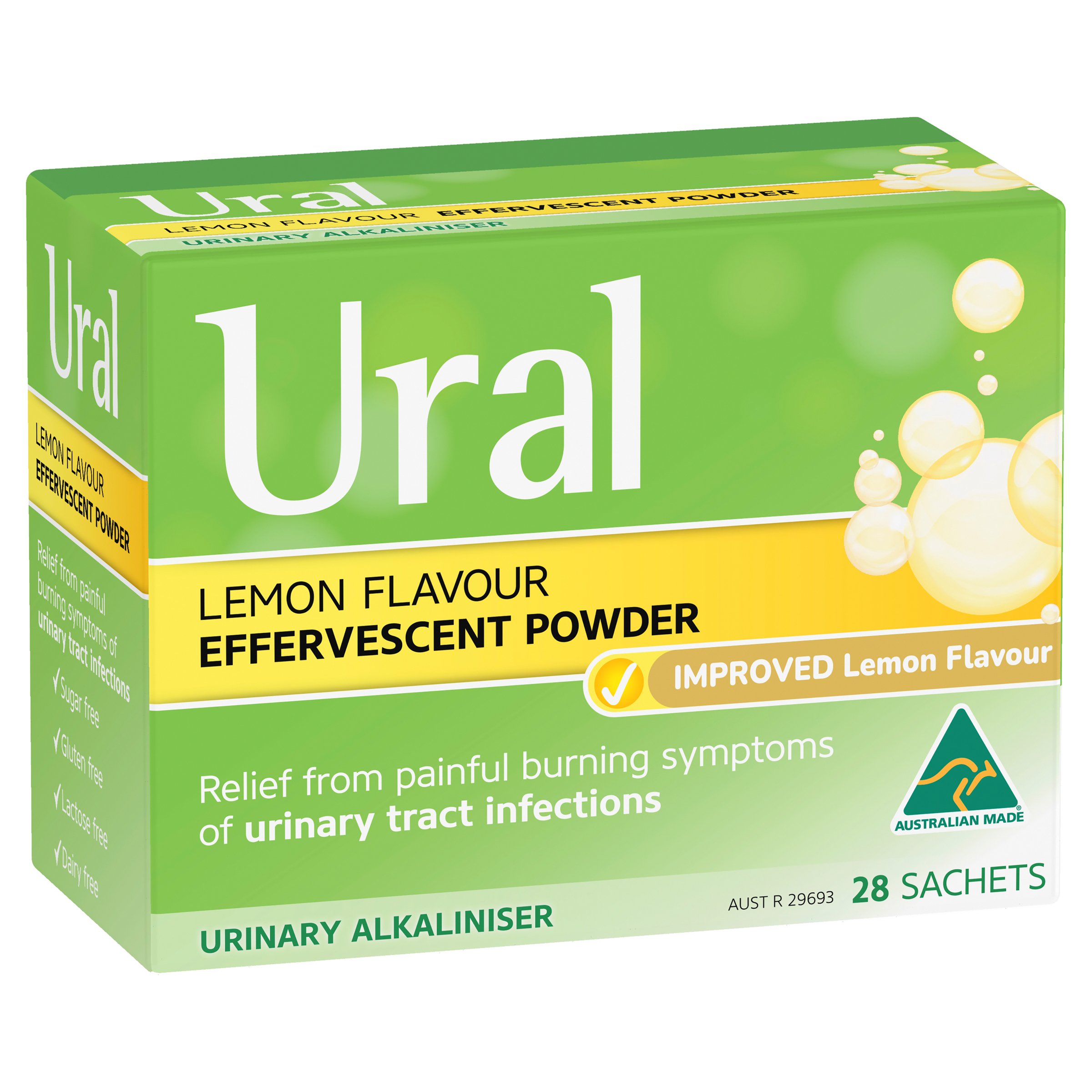 Ural Effervescent Powder Sugar Free 28 sachets - Image 6