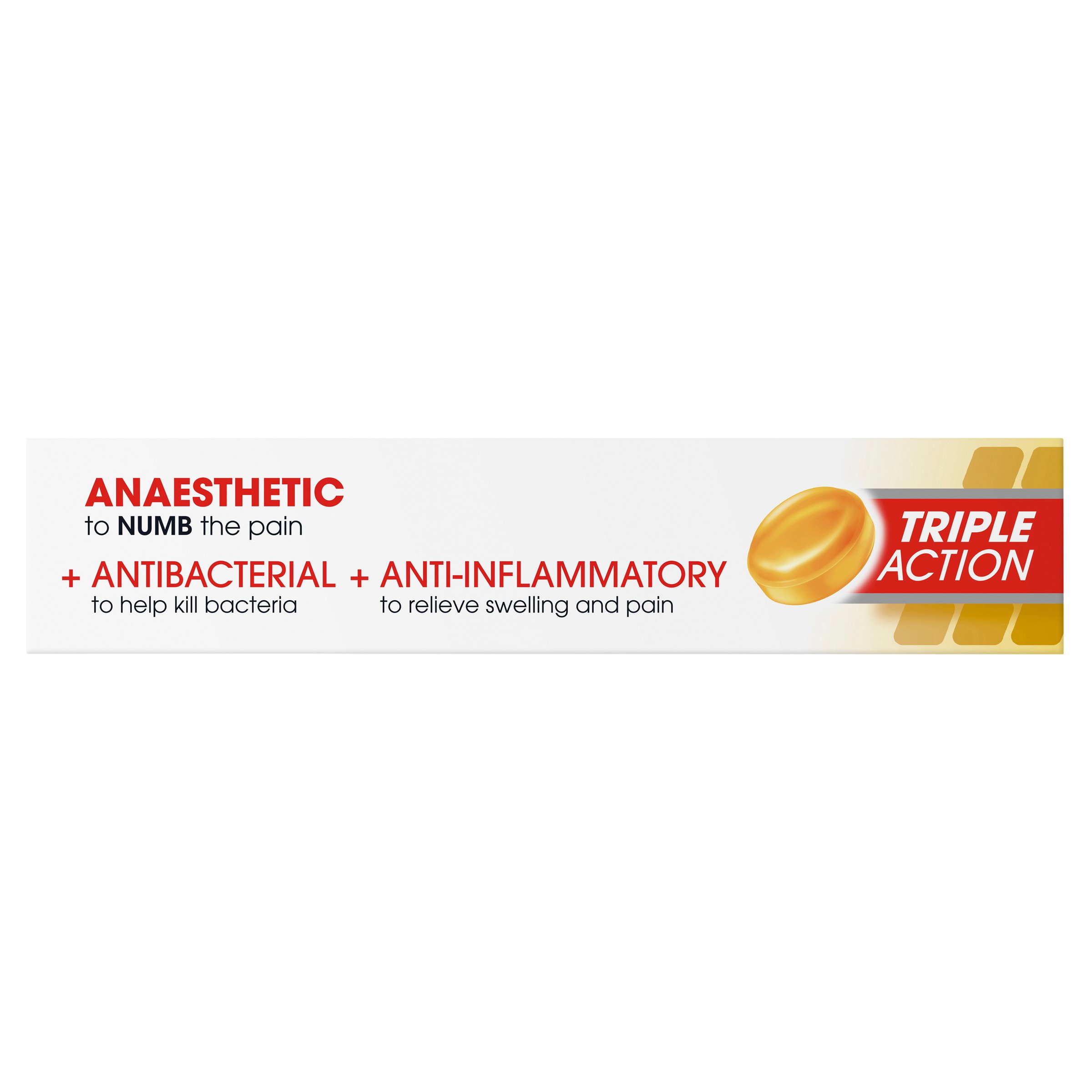Difflam Plus Anaesthetic Triple Action Honey & Lemon 16 lozenges - Image 5