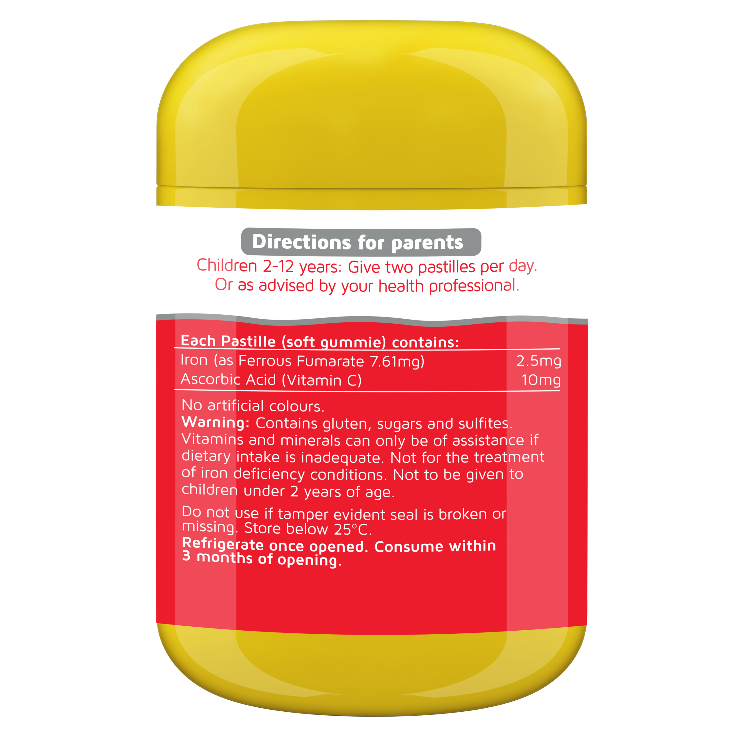 Nature's Way Kids Smart Vita Gummies Iron + Vitamin C 60 pastilles - Image 2