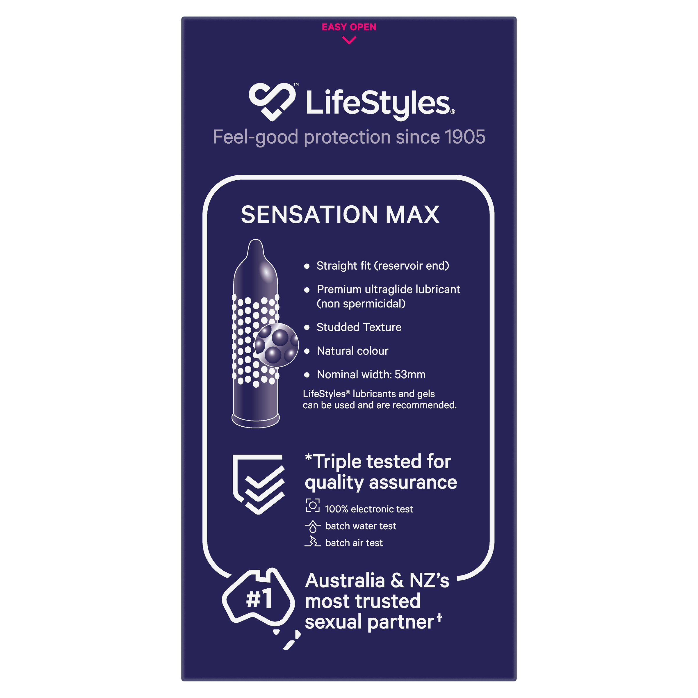 LifeStyles Sensation Max 8 pack - Image 2