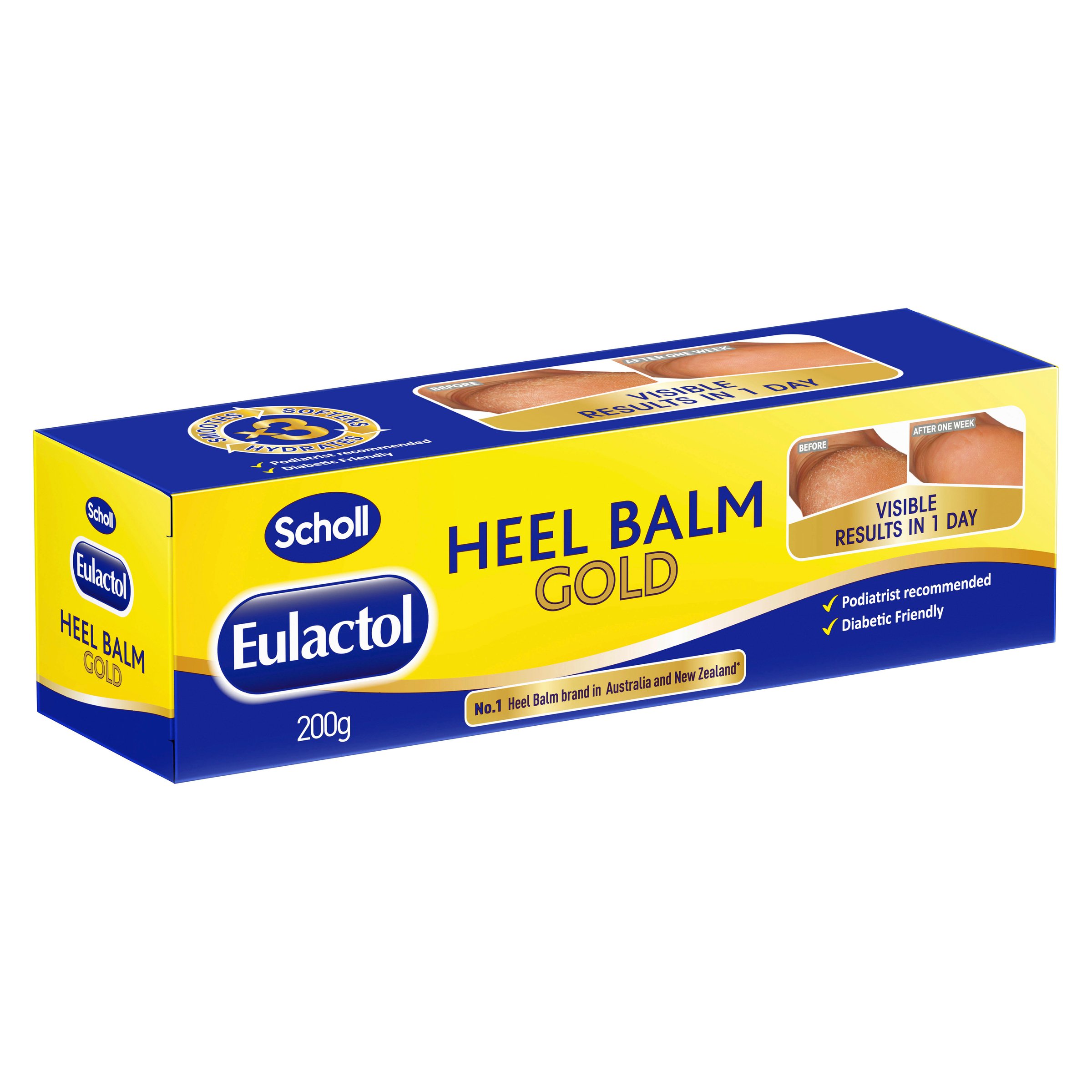 Scholl Eulactol Heel Balm Gold 200g - Image 7