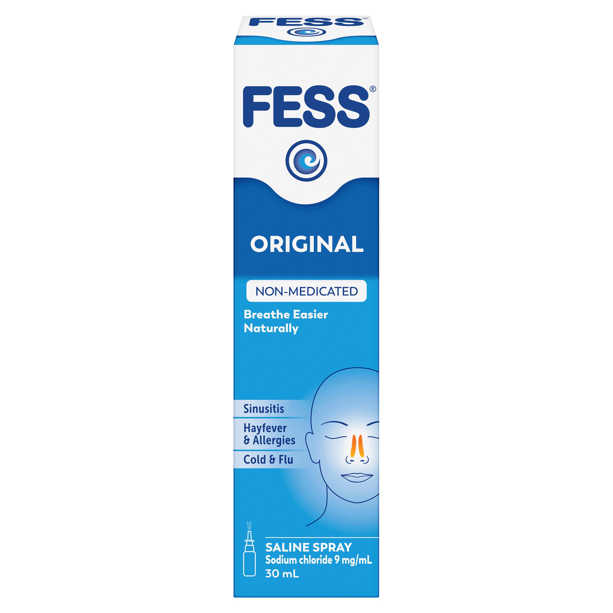 Fess Saline Nasal Spray 30ml - Image 12
