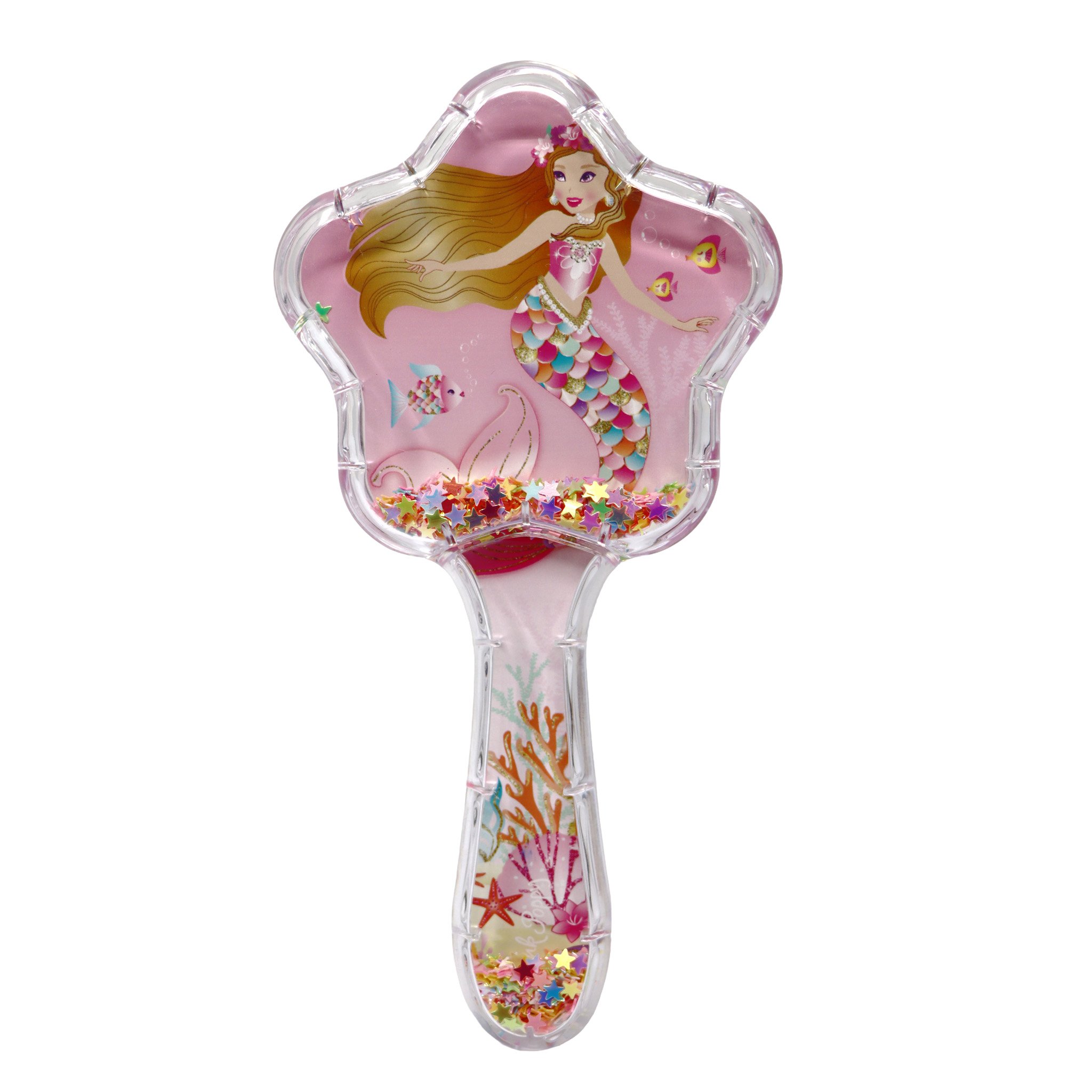 Pink Poppy Holographic Glitter Hairbrush Assorted 1 each - Image 3