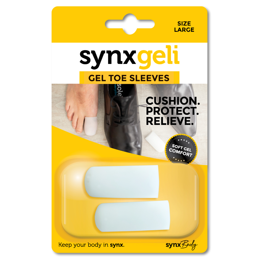 SynxBody Synxgeli Toe Sleeves Large 1 pair - Image 1