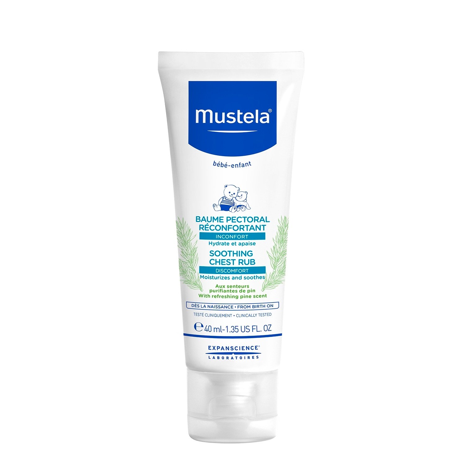 Mustela Soothing Chest Rub 40 ml - Image 1