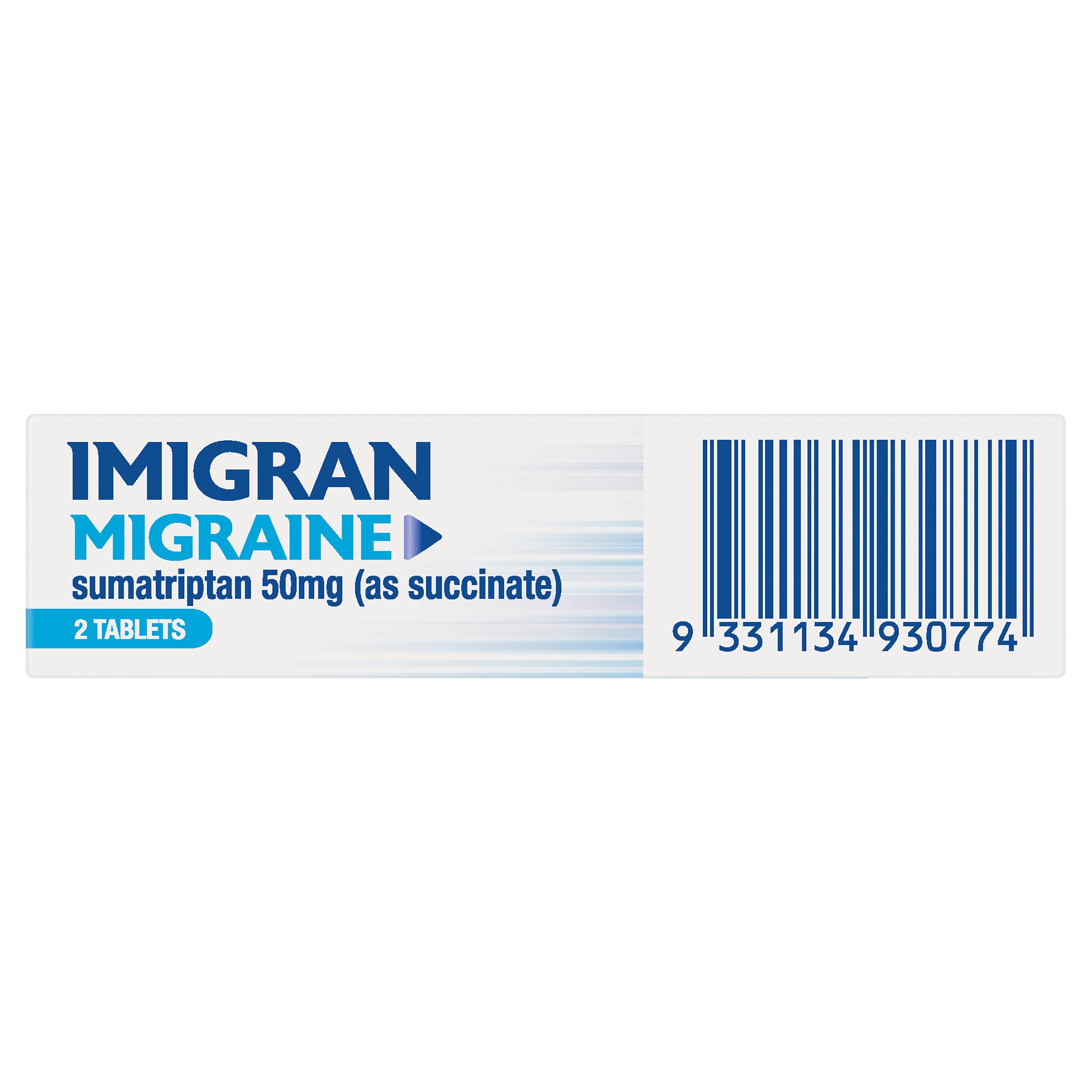 Imigran Migraine 50mg - 2 tablets - Image 4
