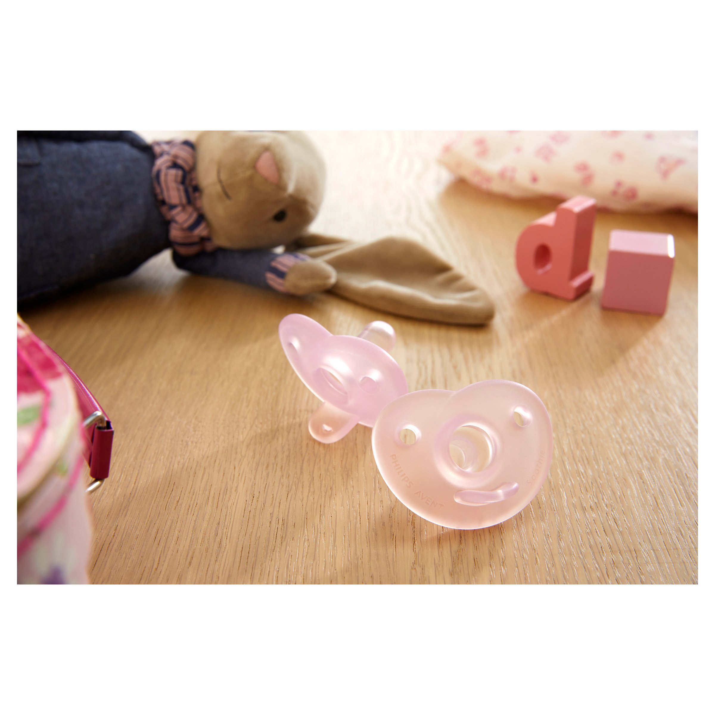 Avent Soothie 0-6 Months Pink 2 pack - Image 3