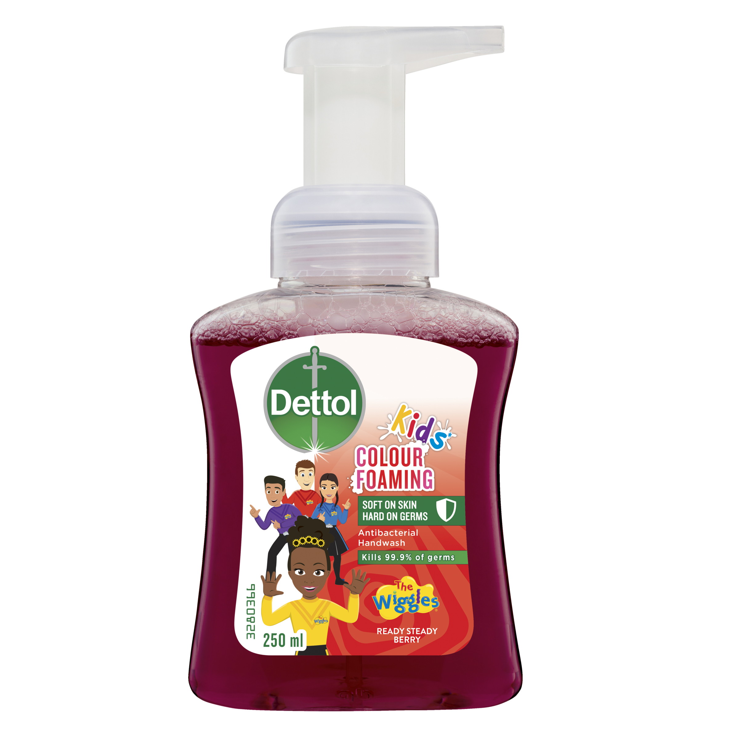 Dettol Kids Color Foam Hand Wash Dry 250ml - Image 1