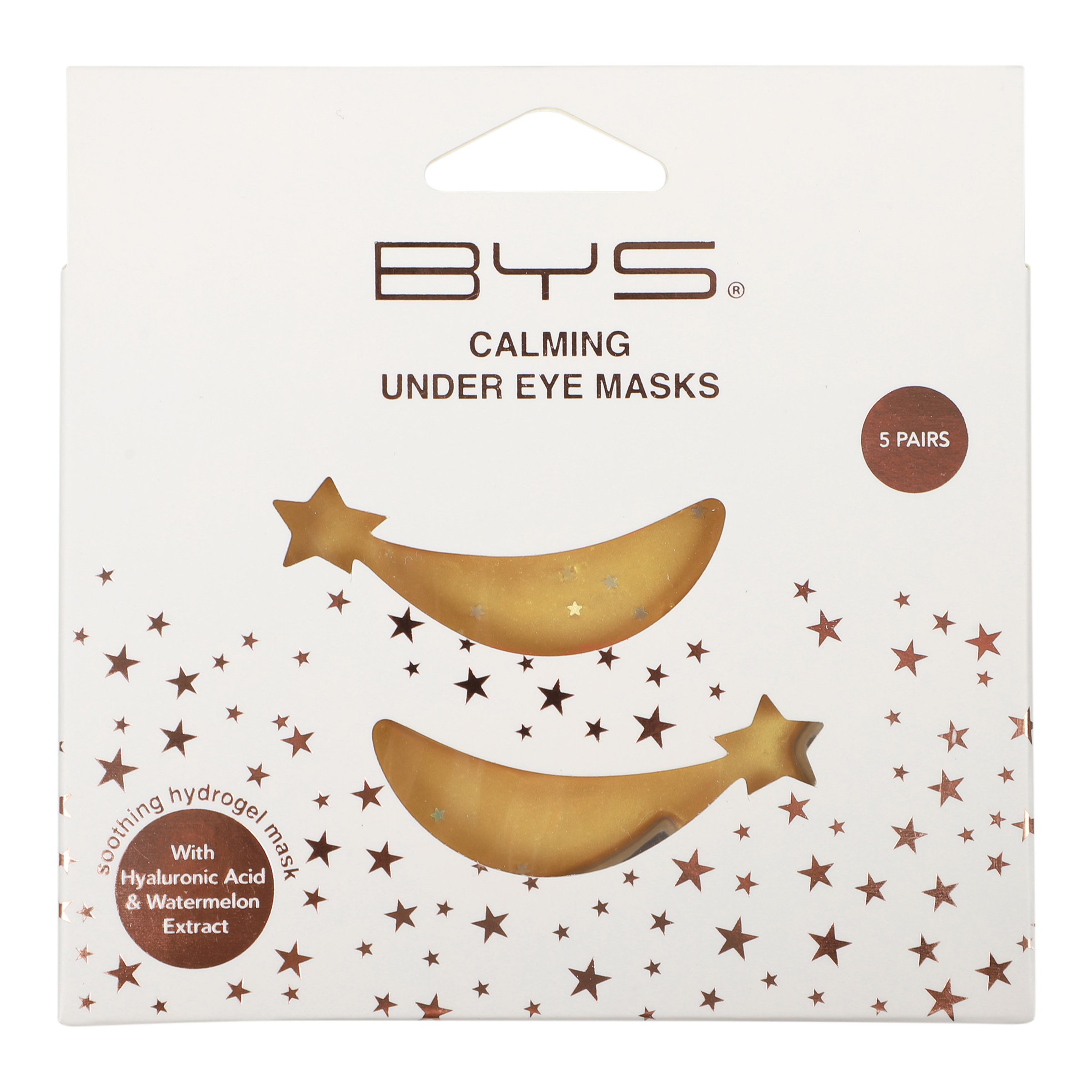 BYS Glitter Collagen Under Eye Masks 5 pairs - Image 1