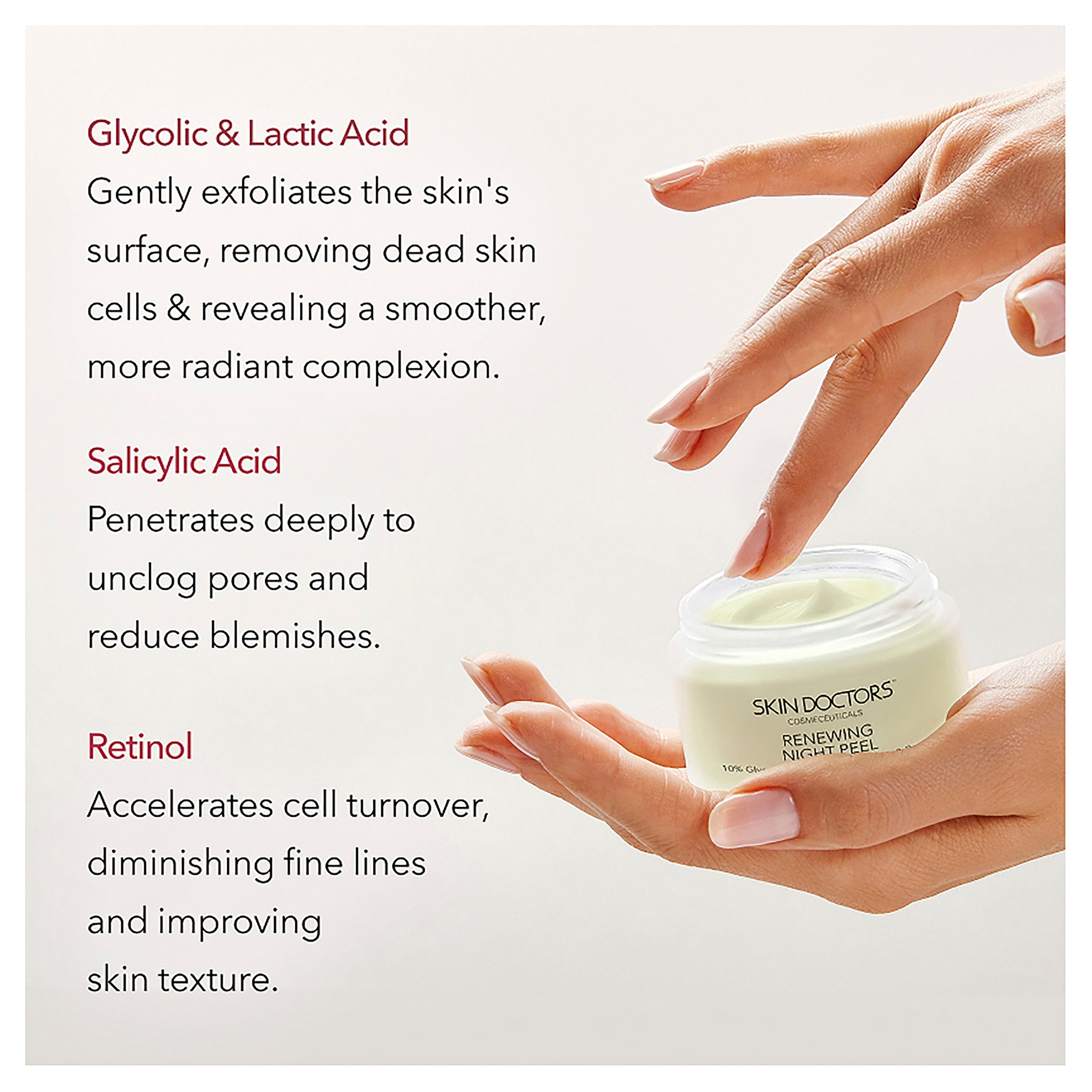 Skin Doctors Renewing Night Peel 50ml - Image 6