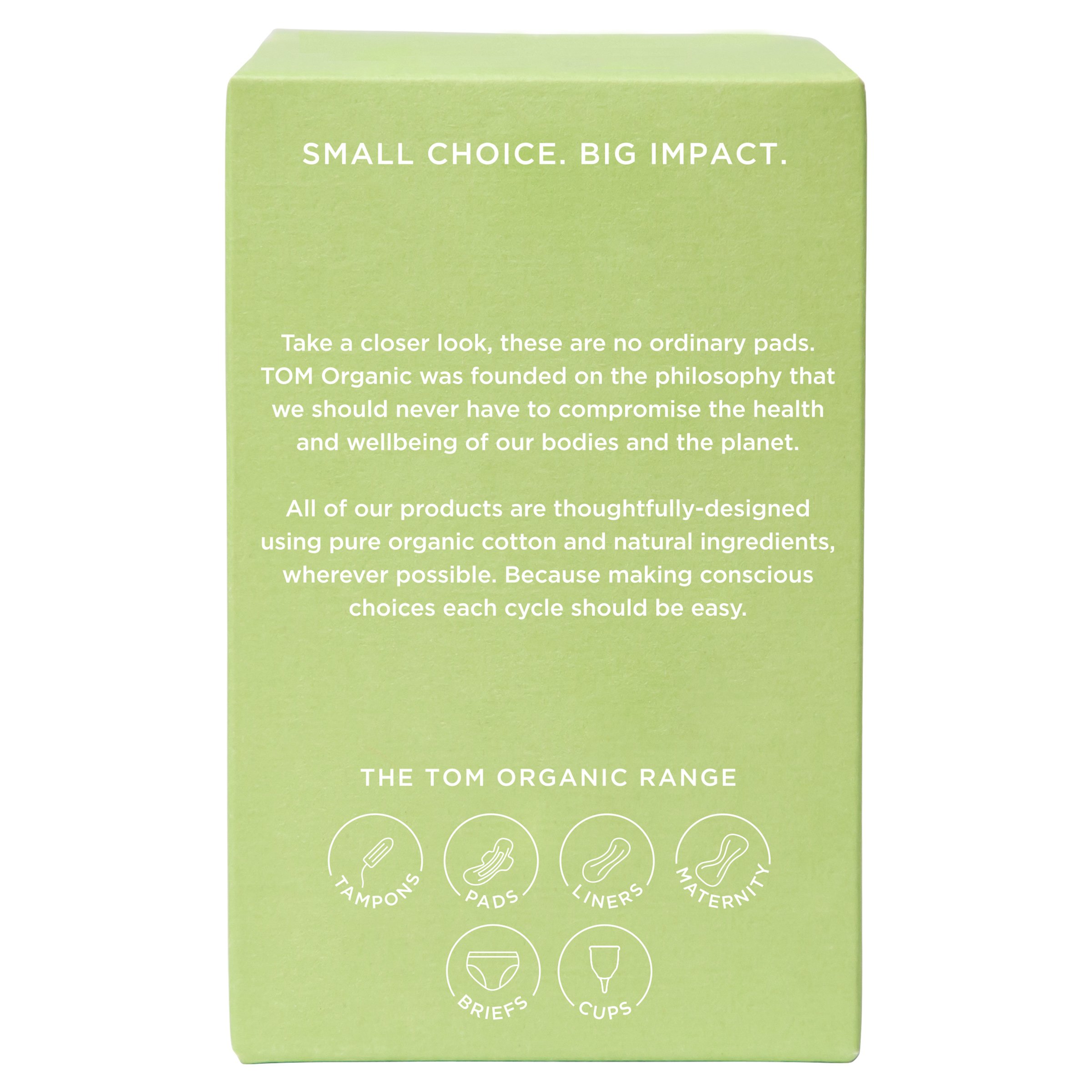 Tom Organic Pad Regular 10 pack - Image 3
