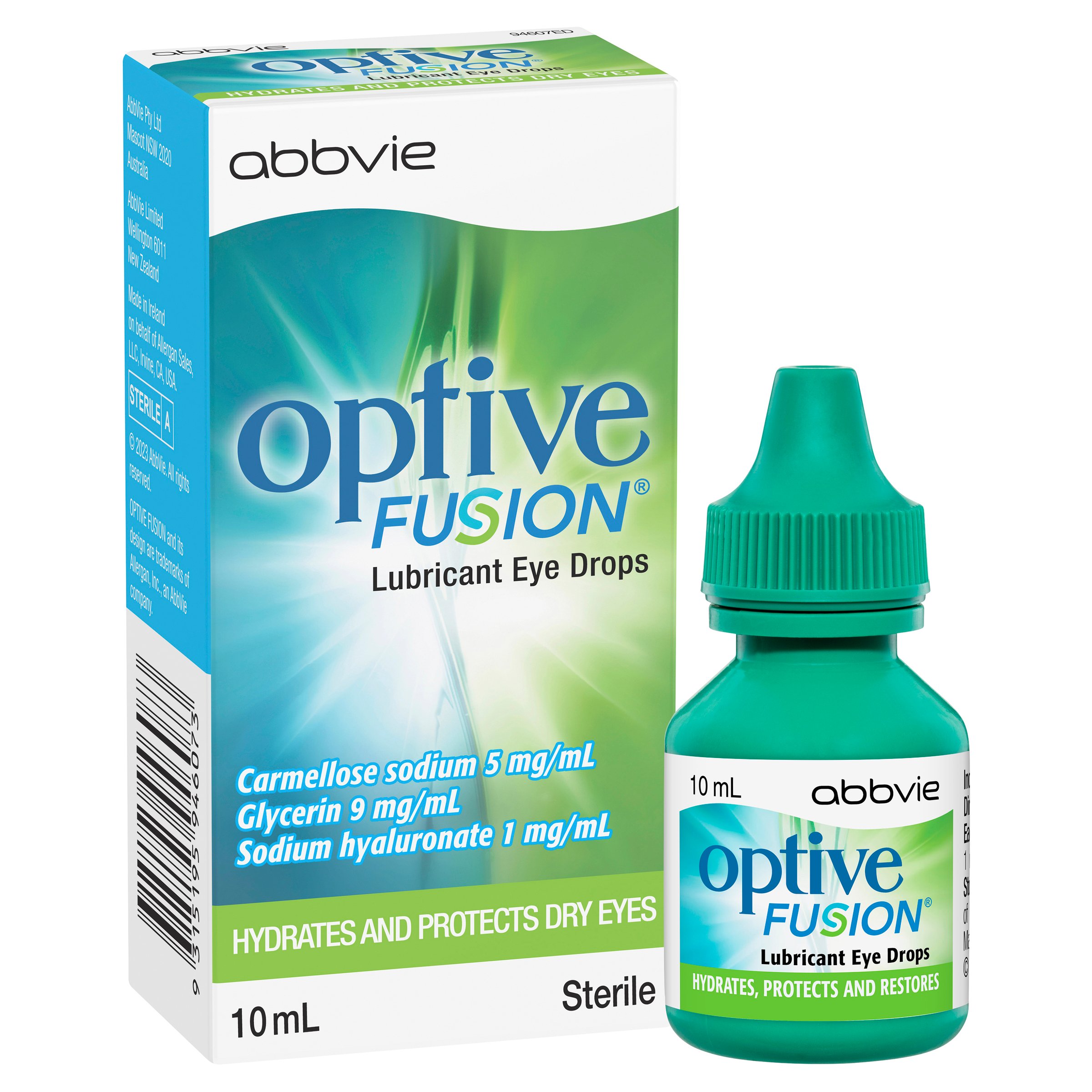 Optive Fusion Eye Drops 10ml - Image 6