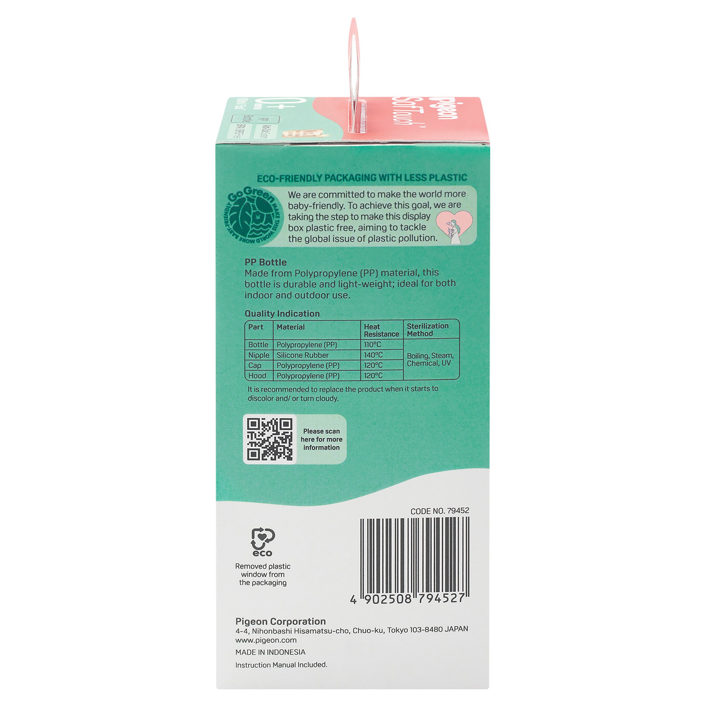 Pigeon Softouch 3 Nursing Bottle PP SS 160ml - Image 4