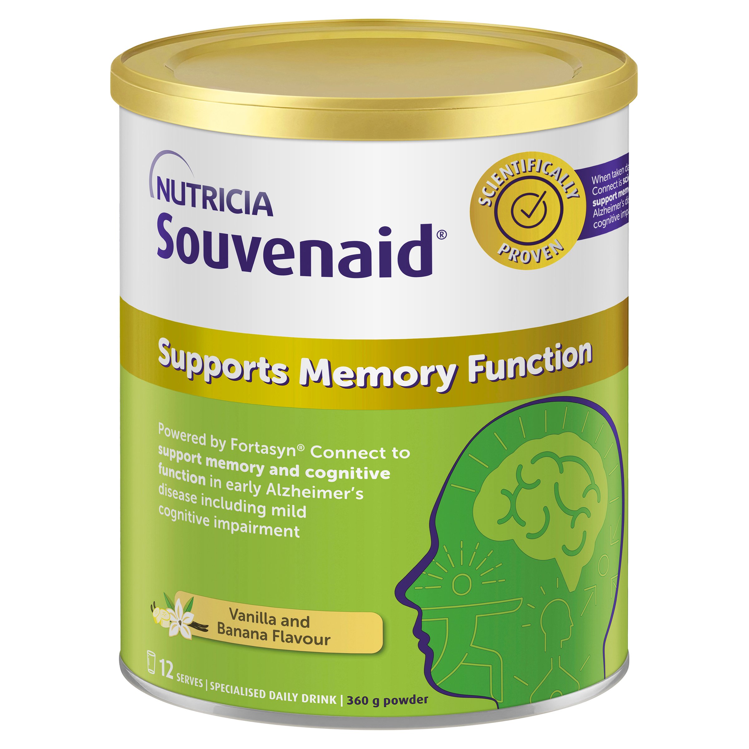 Souvenaid Powder Vanilla & Banana 360g - Image 7