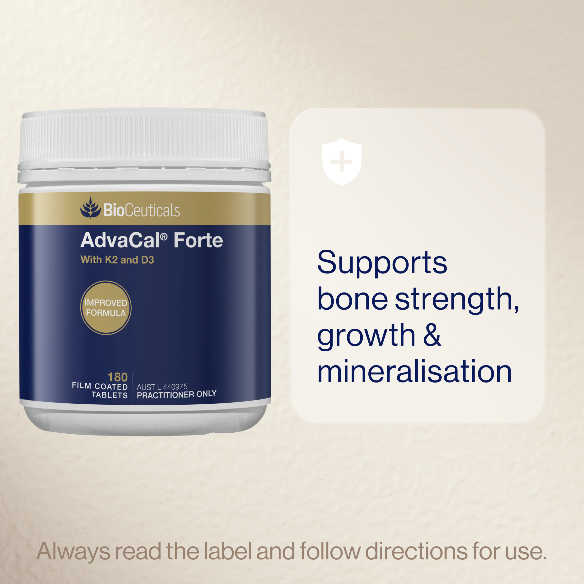BioCeuticals AdvaCal Forte 180 tablets - Image 6