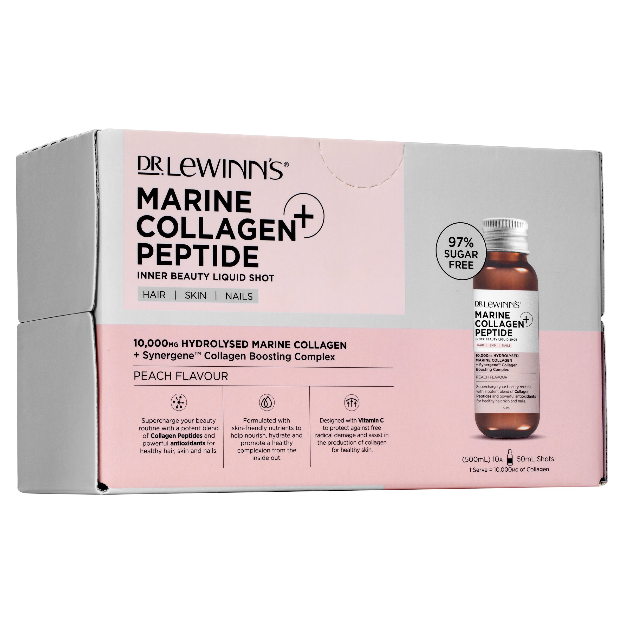 Dr. LeWinn's Inner Beauty Marin Coll Pep Liq 10X50ml - Image 15