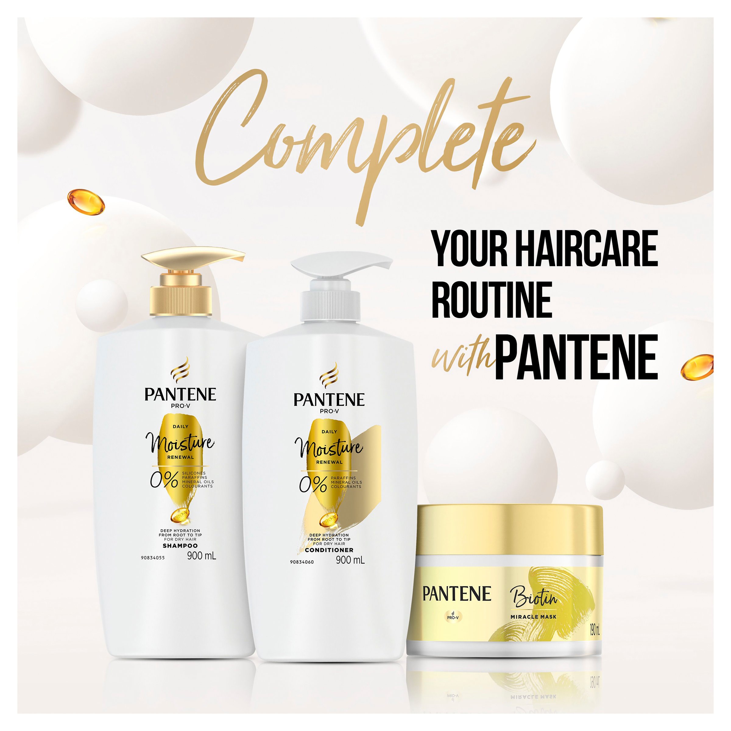 Pantene Daily Moisture Renewal Conditioner 375ml - Image 3
