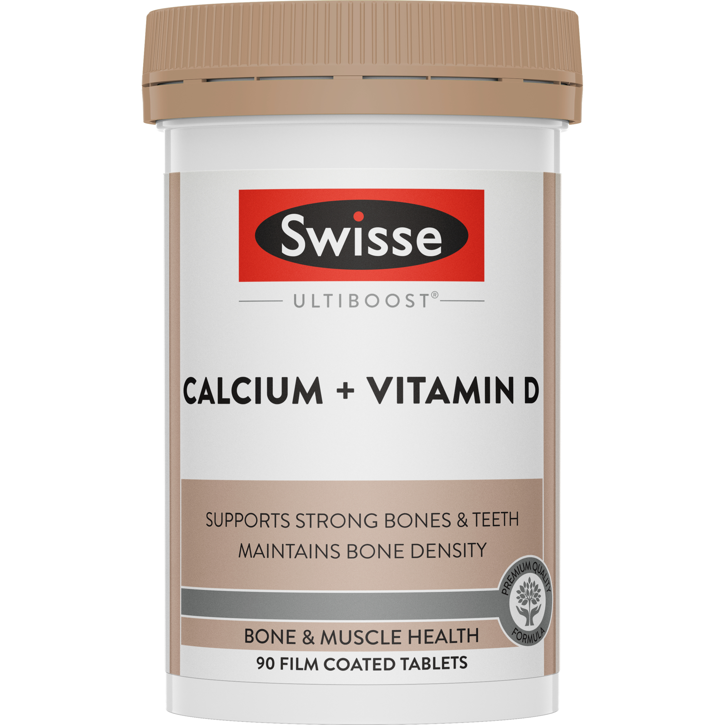 Swisse Ultiboost Calcium + Vitamin D 90 tablets - Image 1