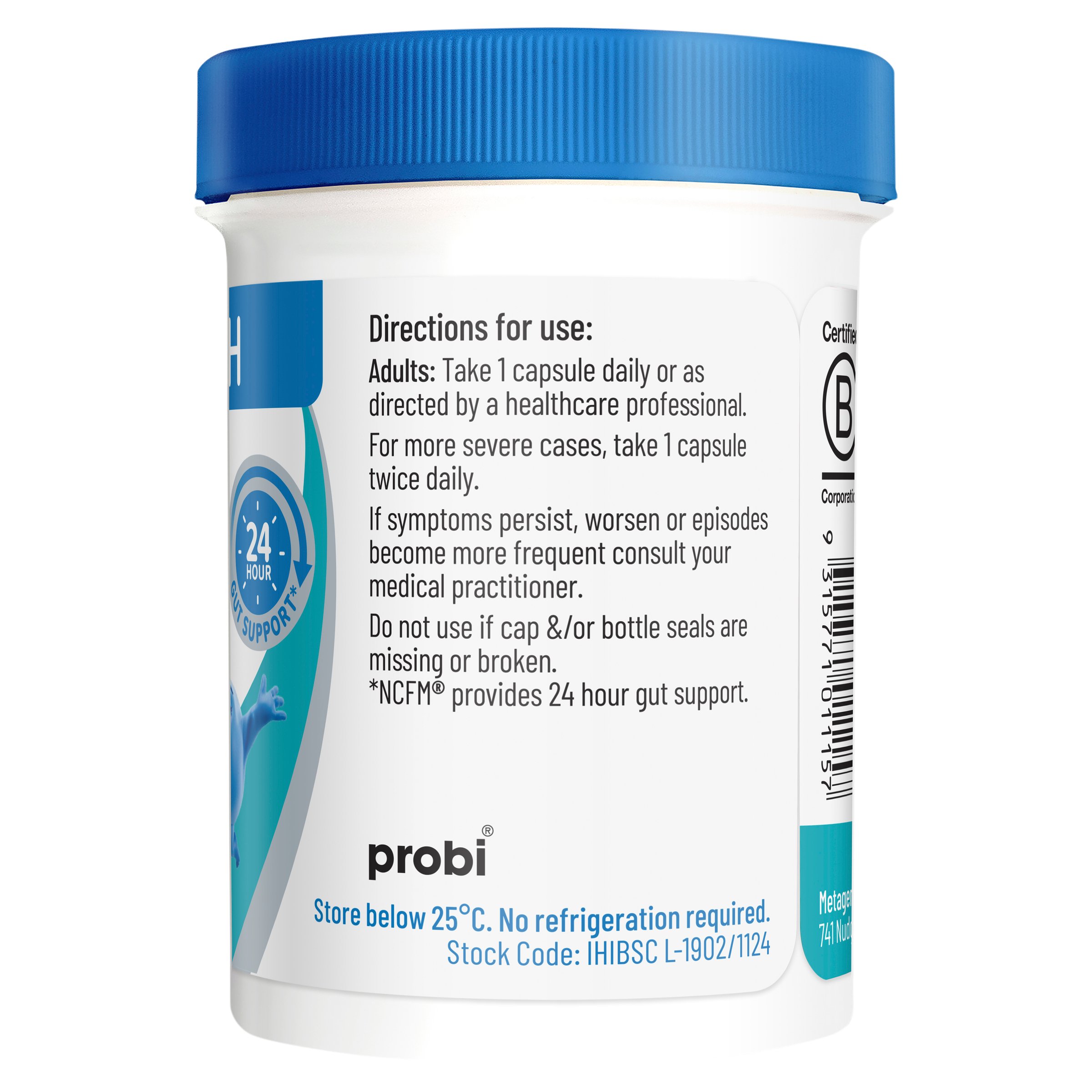 Inner Health IBS Control Probiotic 30 capsules - Image 2