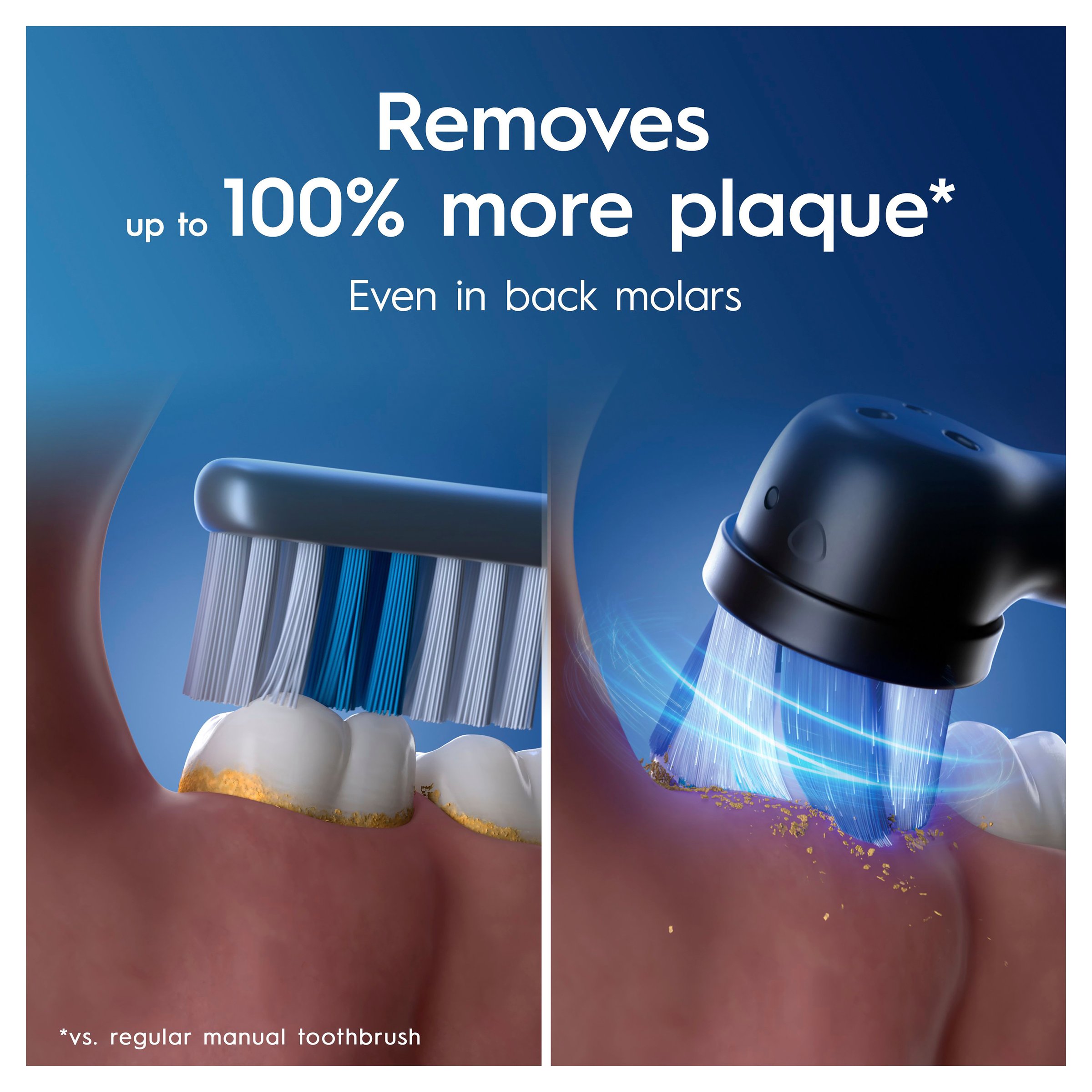 Oral-B iO2 Black Electric Toothbrush 1 pack - Image 5