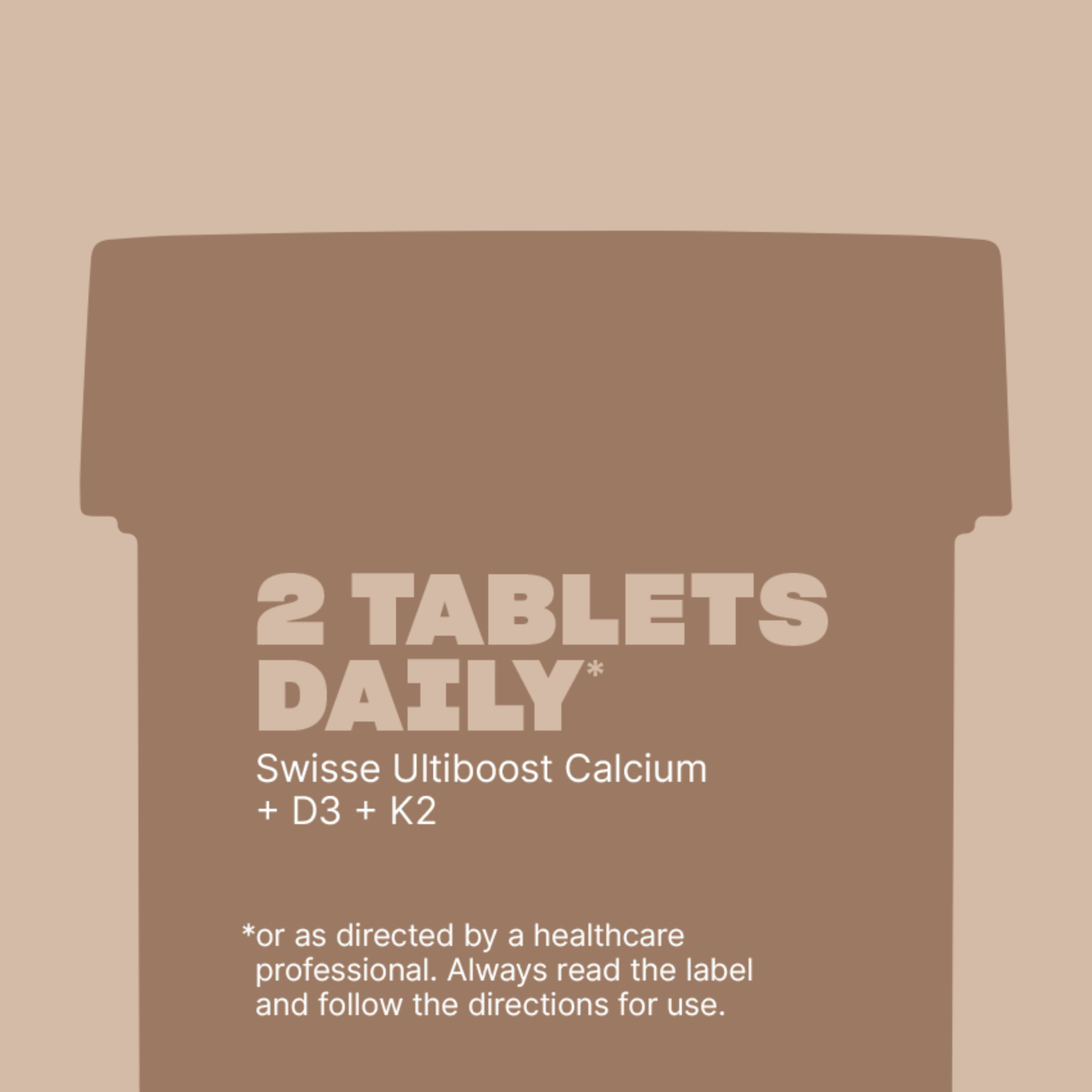 Swisse Ultiboost Calcium + D3 + K2 - 60 tablets - Image 6