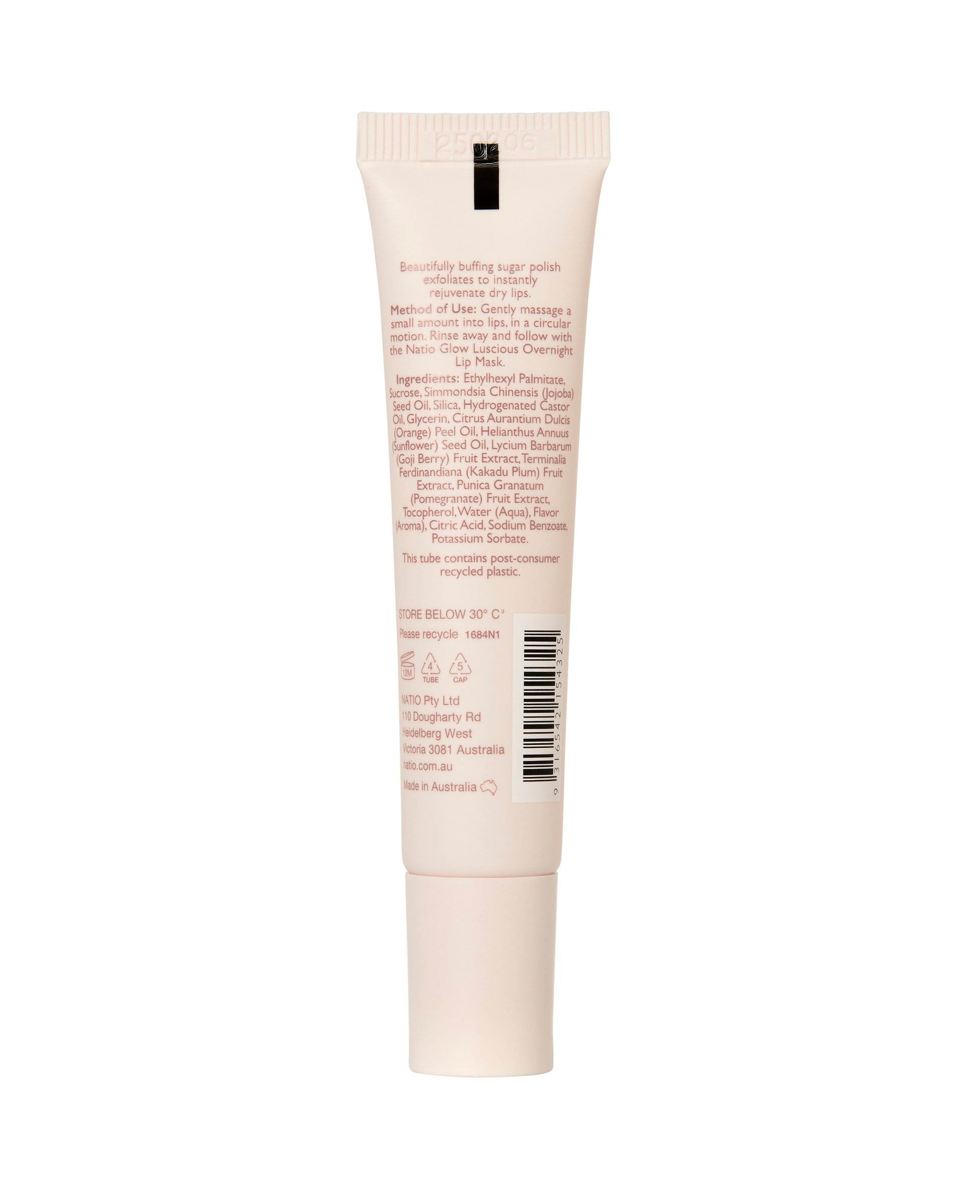 Natio Buff Away Smoothing Lip Scrub 15g - Image 2